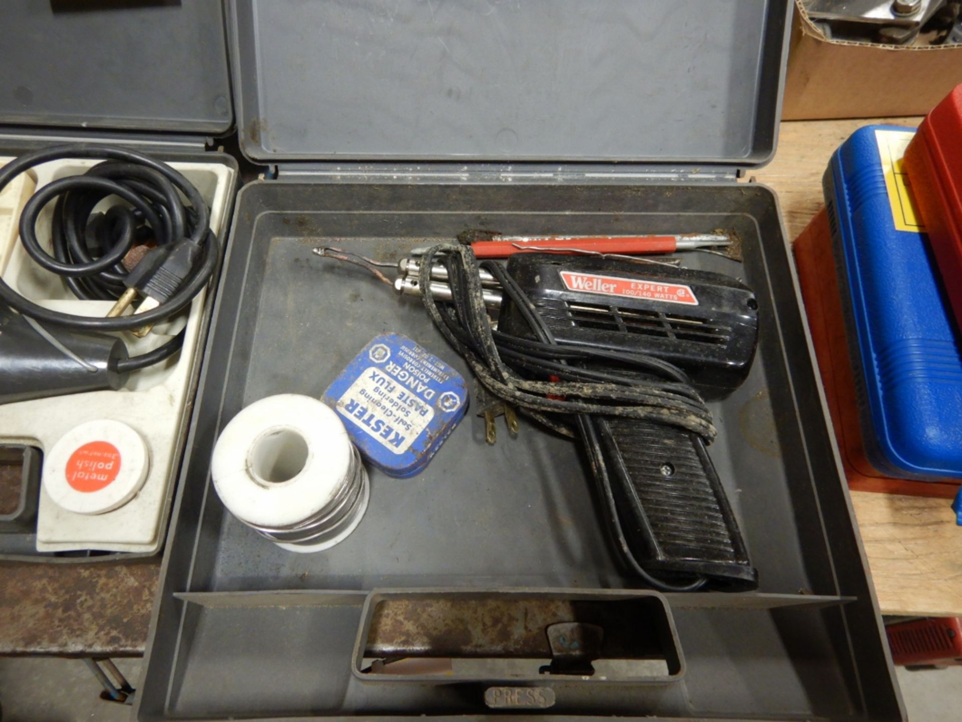 WELLER ROTARY TOOL KIT, WELLER ELECTRIC SOLDIERING GUN, ELECTRO AIRLESS PAINT GUN - Image 4 of 4