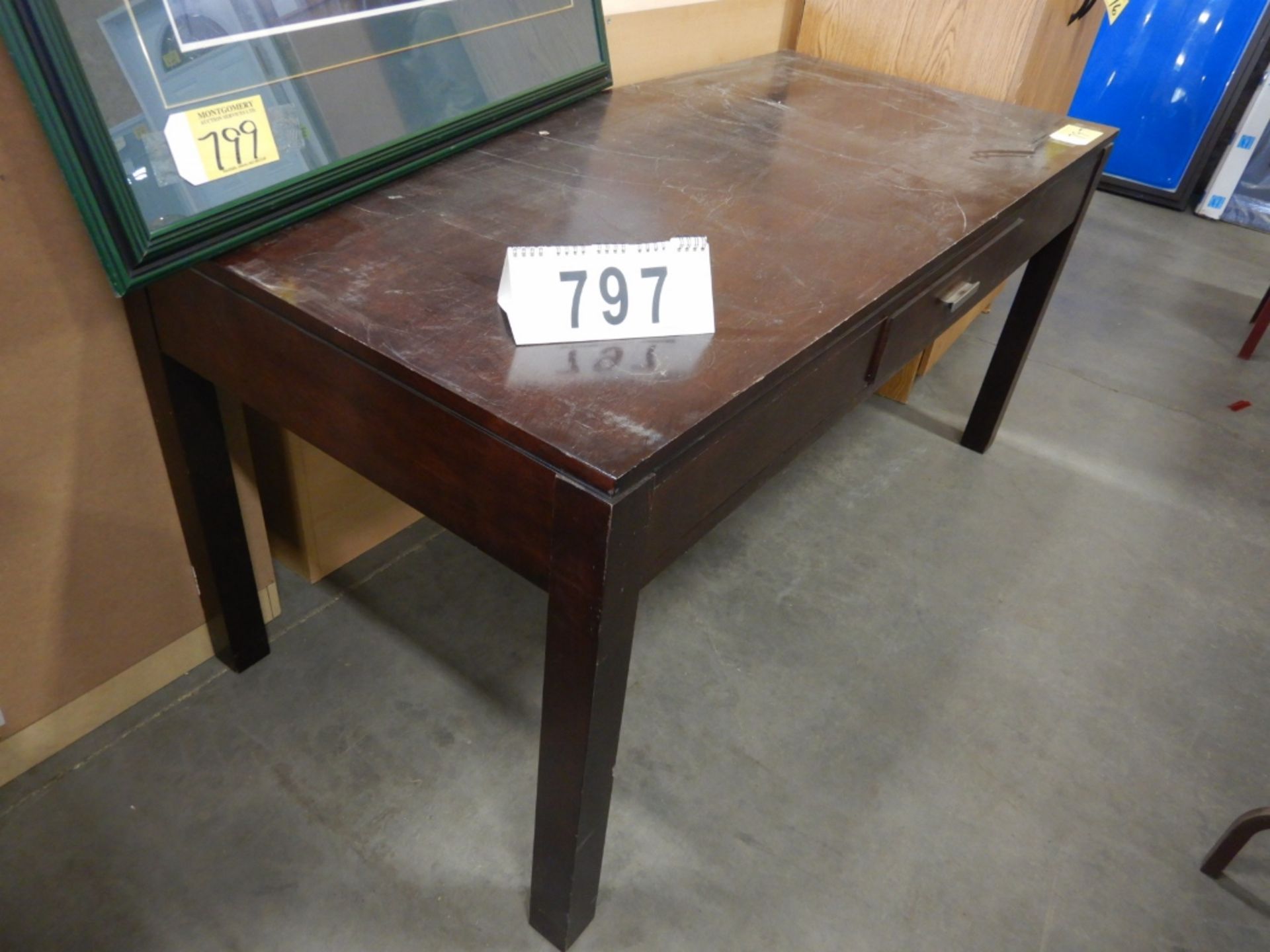 60"X42" OFFICE WORK TABLE W/ DRAWER