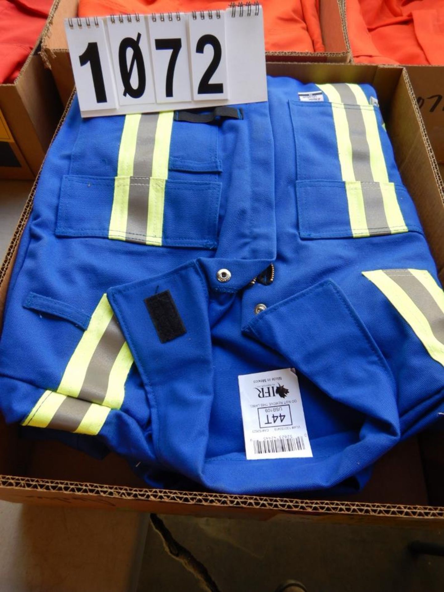 L/O 3-WESTEX IFR BLUE SAFETY COVERALLS, SIZE 44T