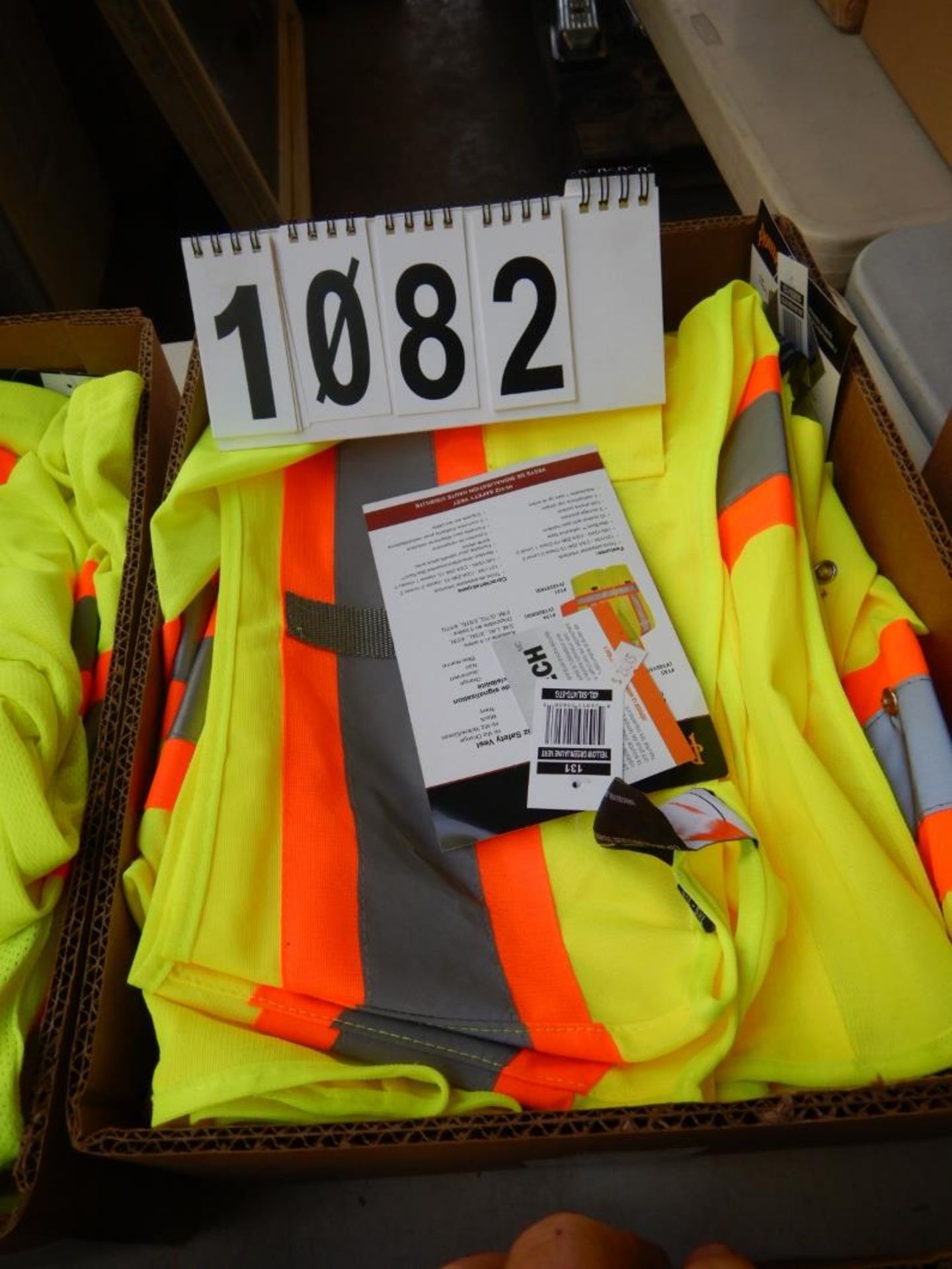 L/O 7-PIONEER HI-VIZ TRAFFIC SAFETY VESTS