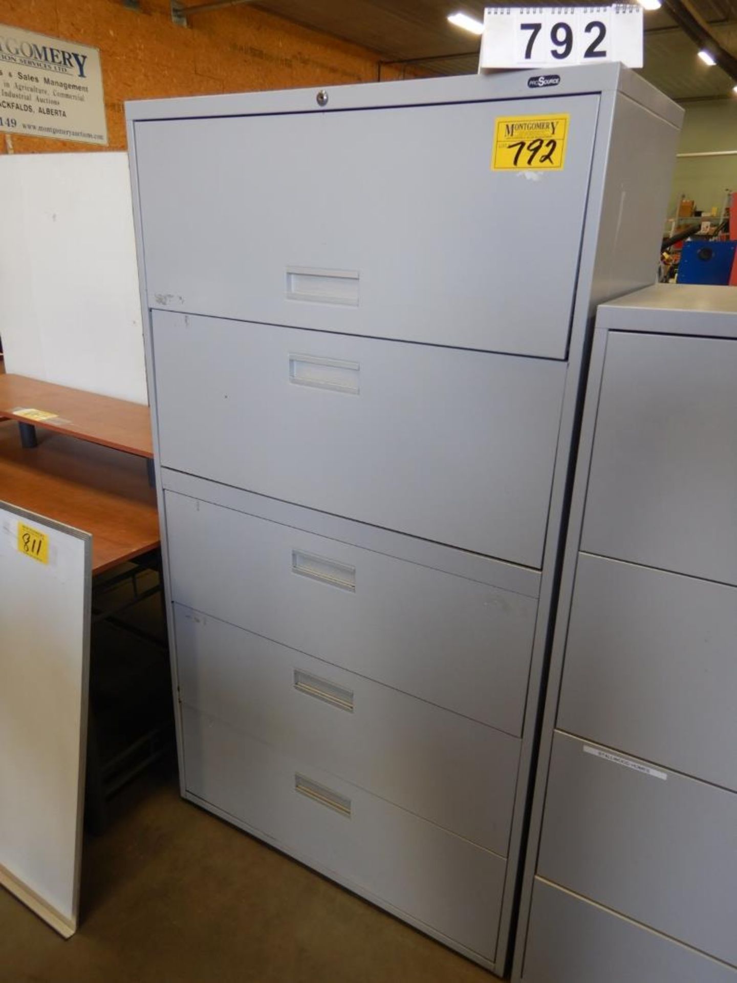 5 DRAWER LATERAL FILE CABINET