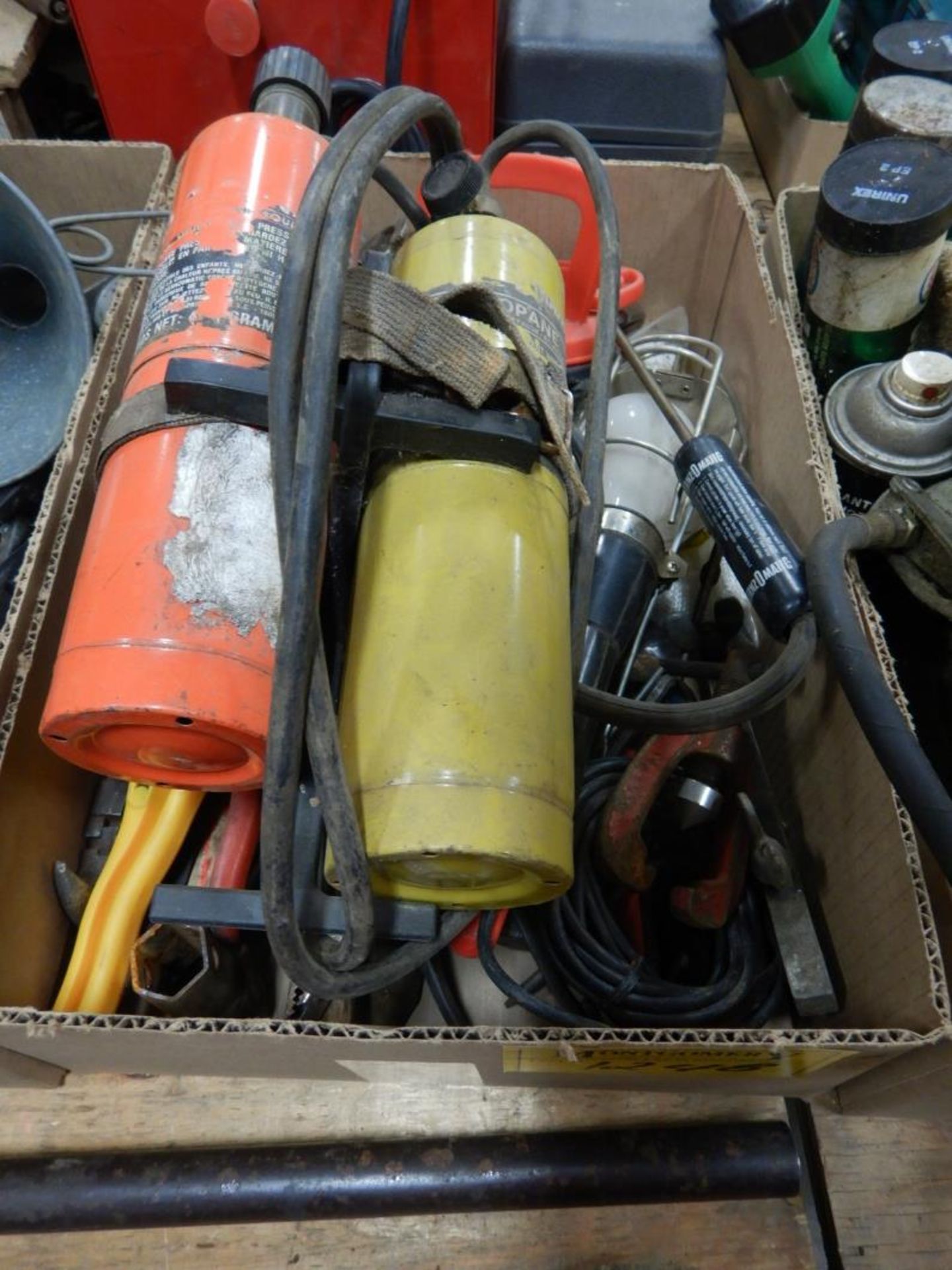 L/O ASSORTED HAND TOOLS, LPG TORCH SET, ETC - Image 2 of 2