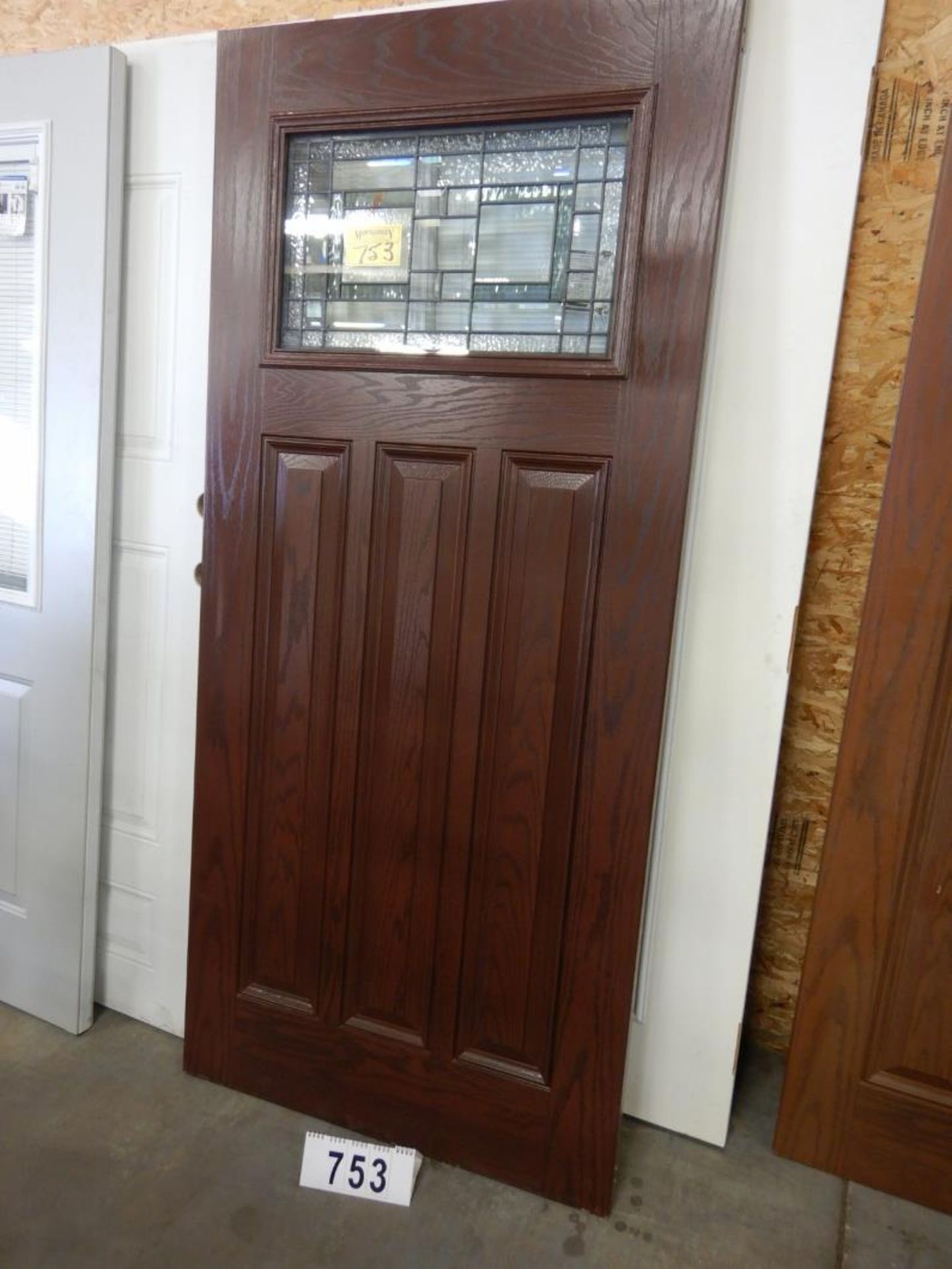 36"X79" EXTERIOR DOOR AND GLASS