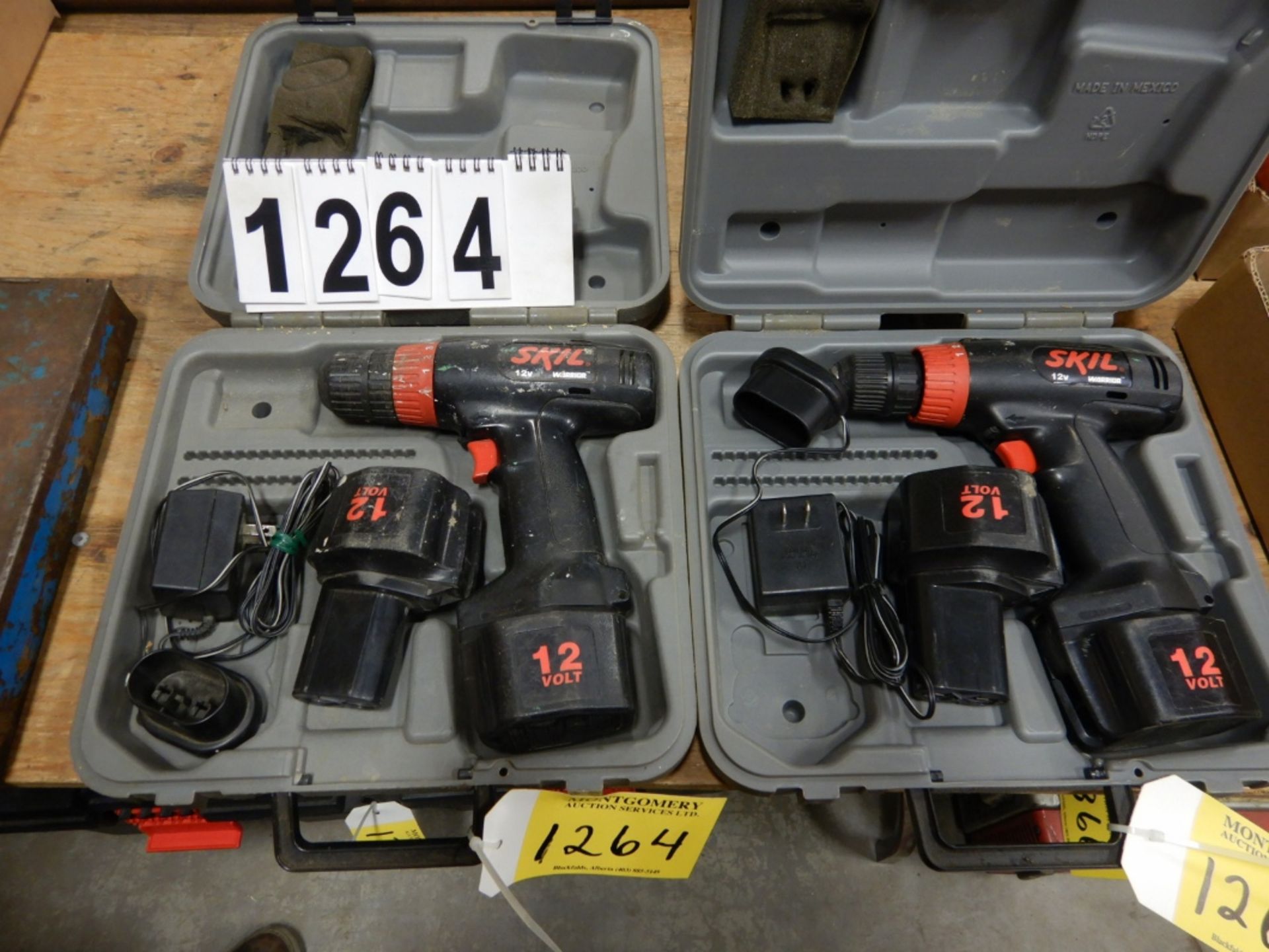 2-SKIL CORDLESS DRILL SETS