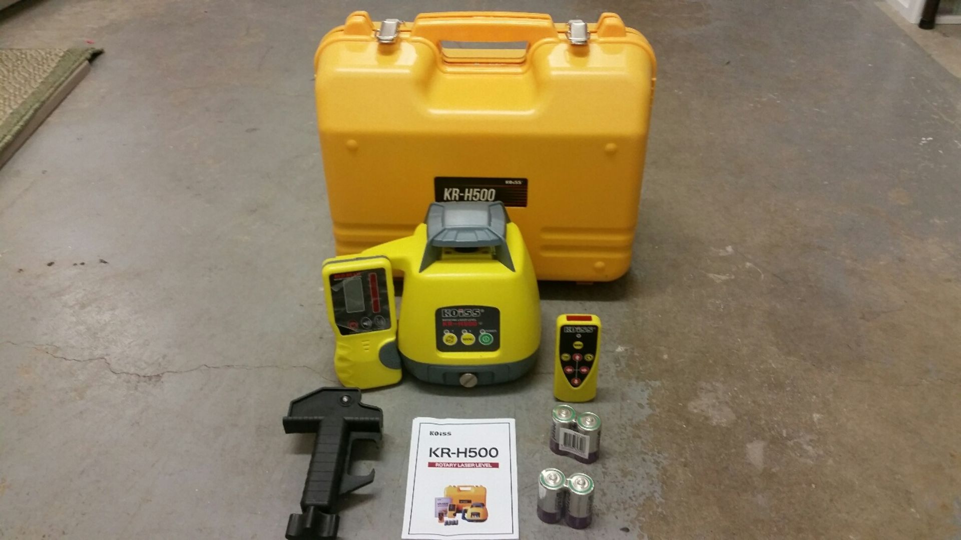 KR-H500 KOISS ROTARY LASER LEVEL