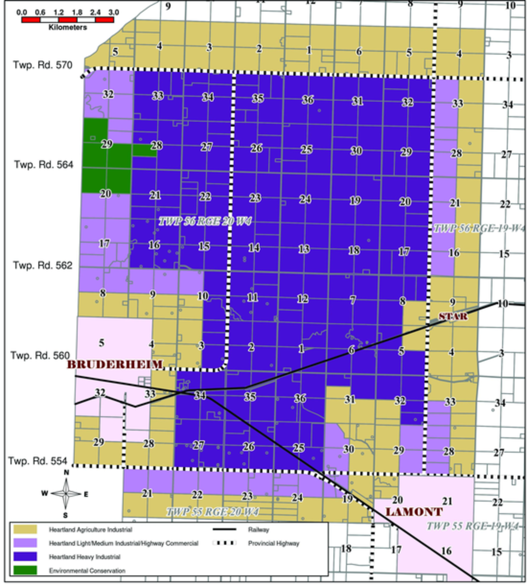160+/- Total Acres NW 8-56-20-W4, Bruderheim, AB, consisting of Crop Land, Surface Lease & Yard Site - Image 34 of 34