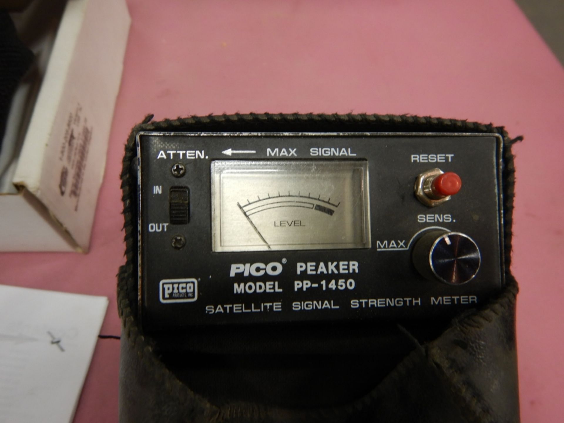 BIRDDOG USB PLUS PERFECT VISION SATELITE METER, PICO PEAKER PP1450 SATELITE SIGNAL STRENGTH METER - Image 3 of 4