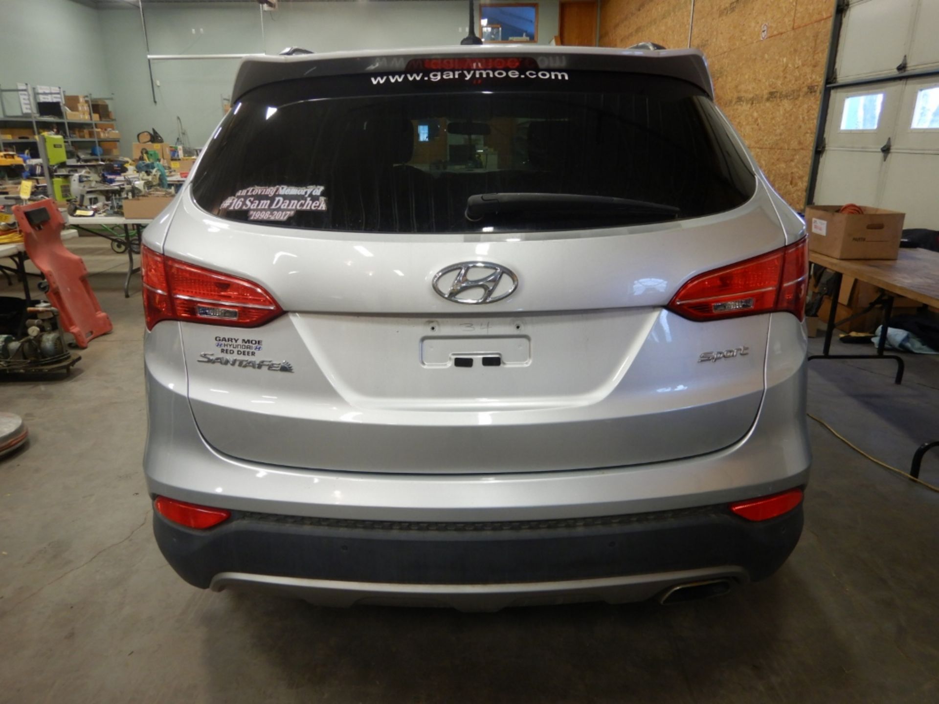 2015 HYUNDAI SANTE FE 1X35 SPORT SUV S/N 5XYZU3LBXFG269927, 43,739 KM SHOWING, ENGINE GDi 4 CYD, AT, - Image 3 of 8