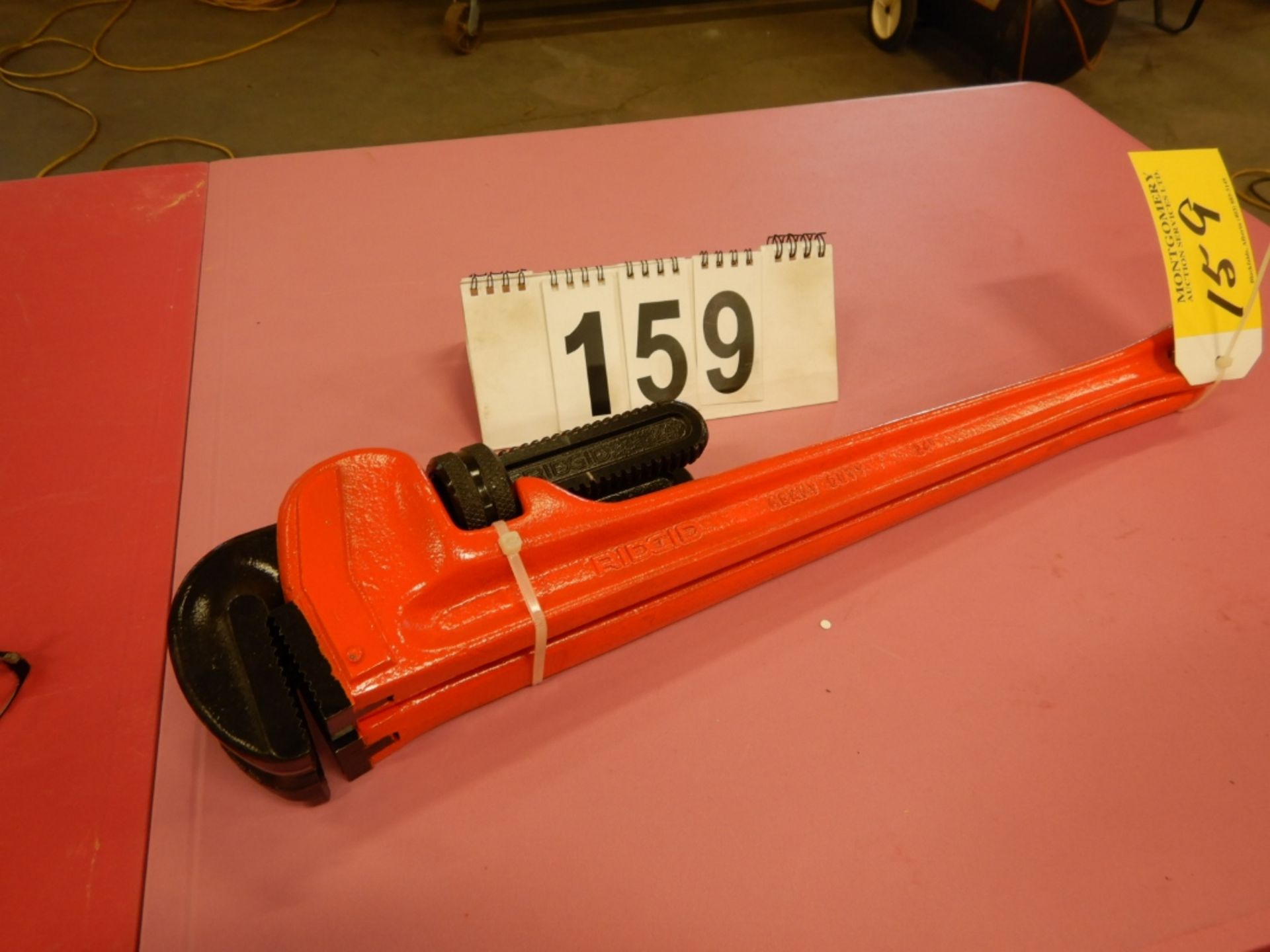 2-RIDGID 24" STEEL PIPE WRENCHES