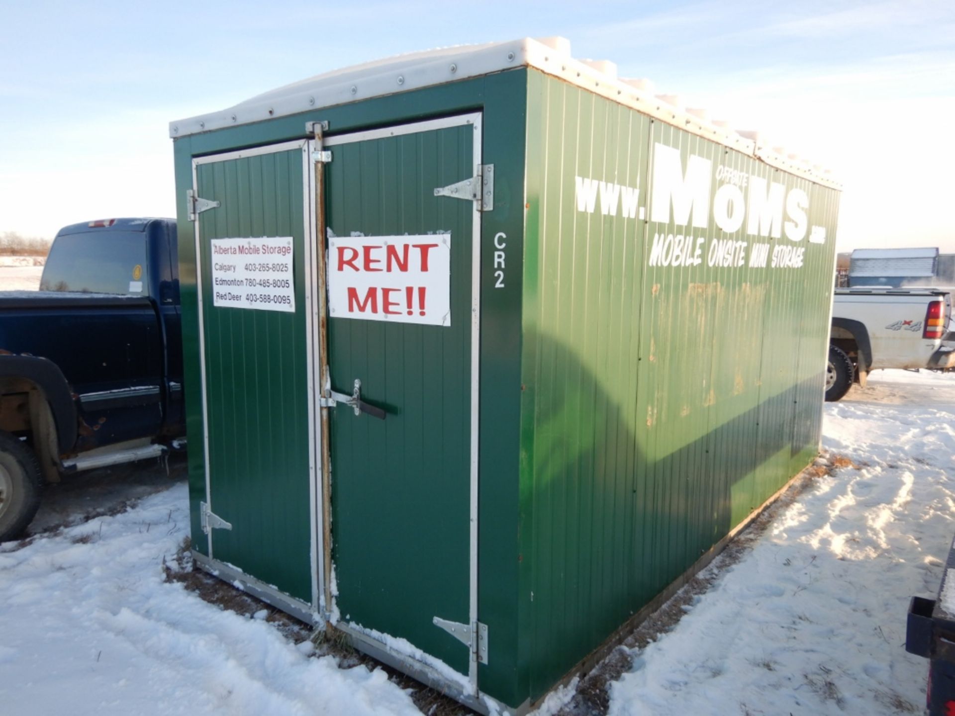 7'X 14' MOBILE ON-SITE MINI MOBILE STORAGE UNIT S/N CR2