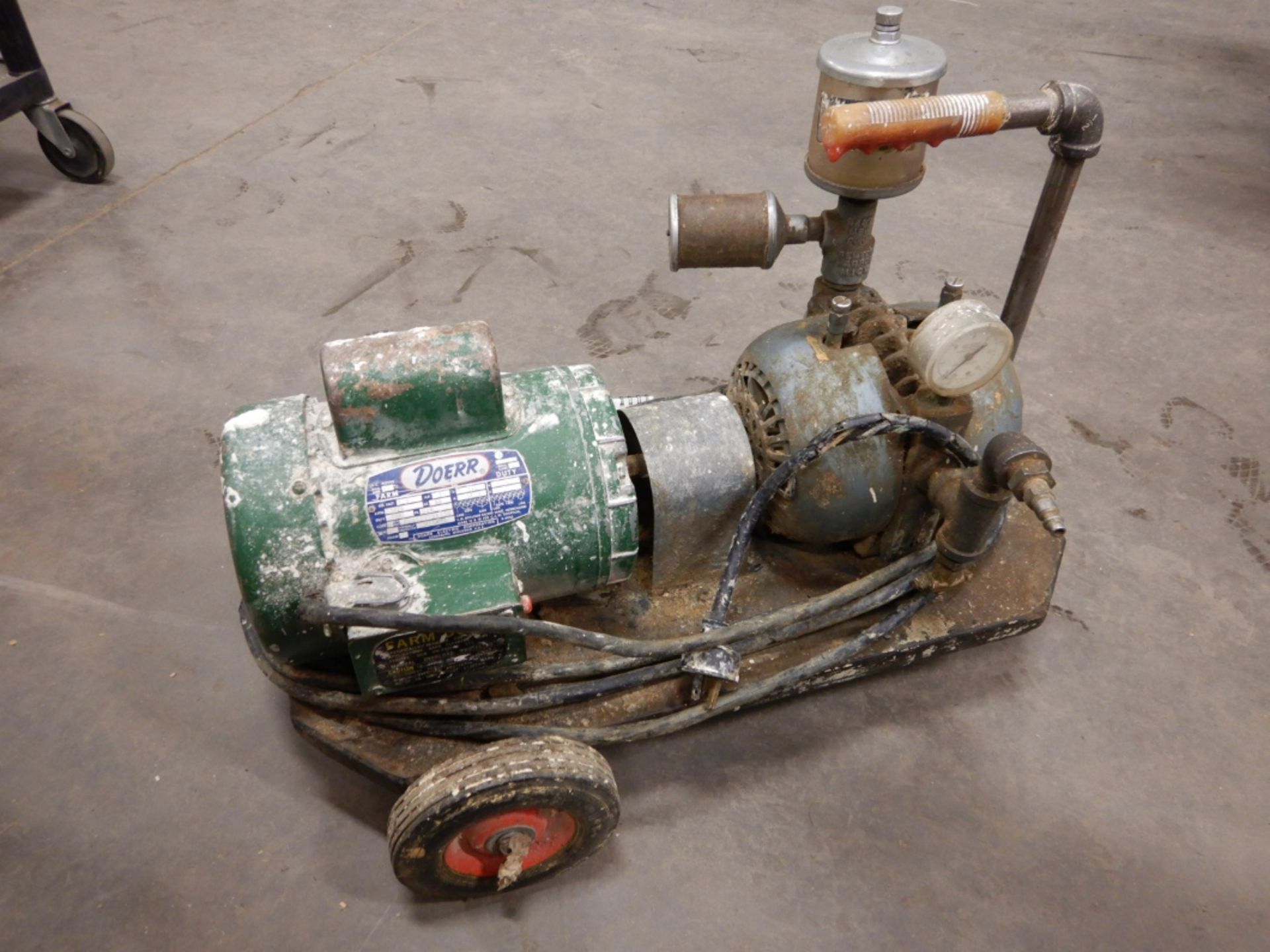 VINTAGE JOB SITE AIR COMPRESSOR, 1HP 110V - Image 2 of 2