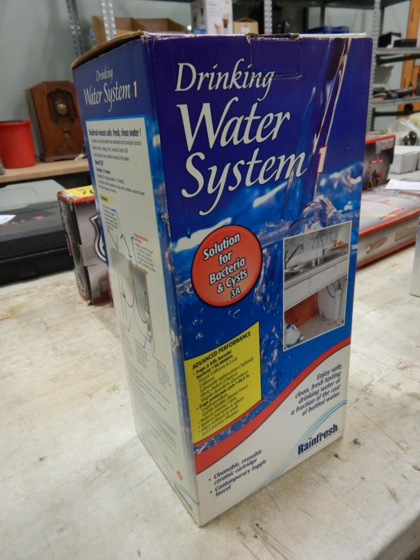 RAINFRESH DRINKING WATER SYSTEM (UN-USED - NEW IN BOX)