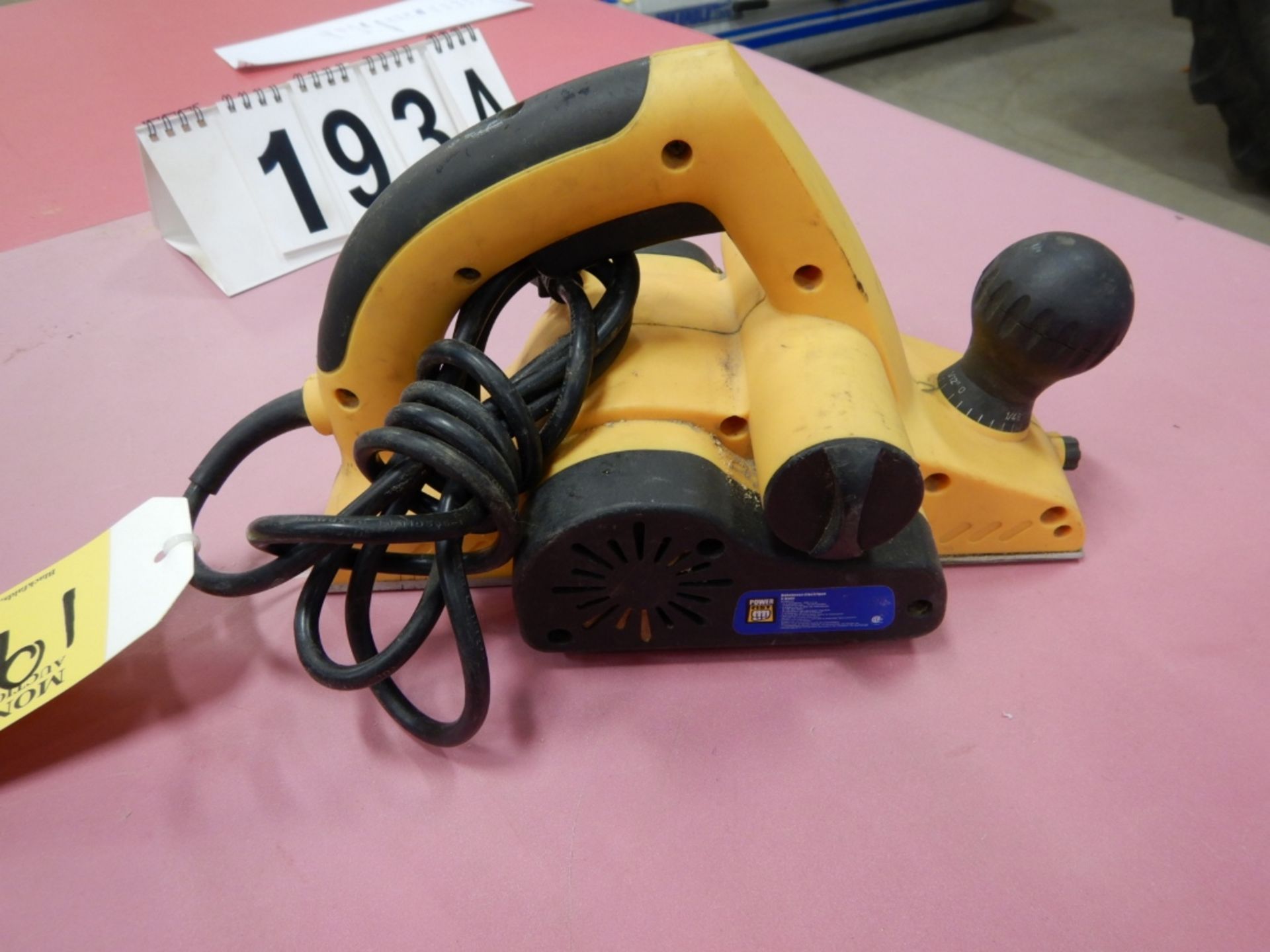 POWER FIST 3" ELECTRIC POWER PLANER - Image 3 of 3