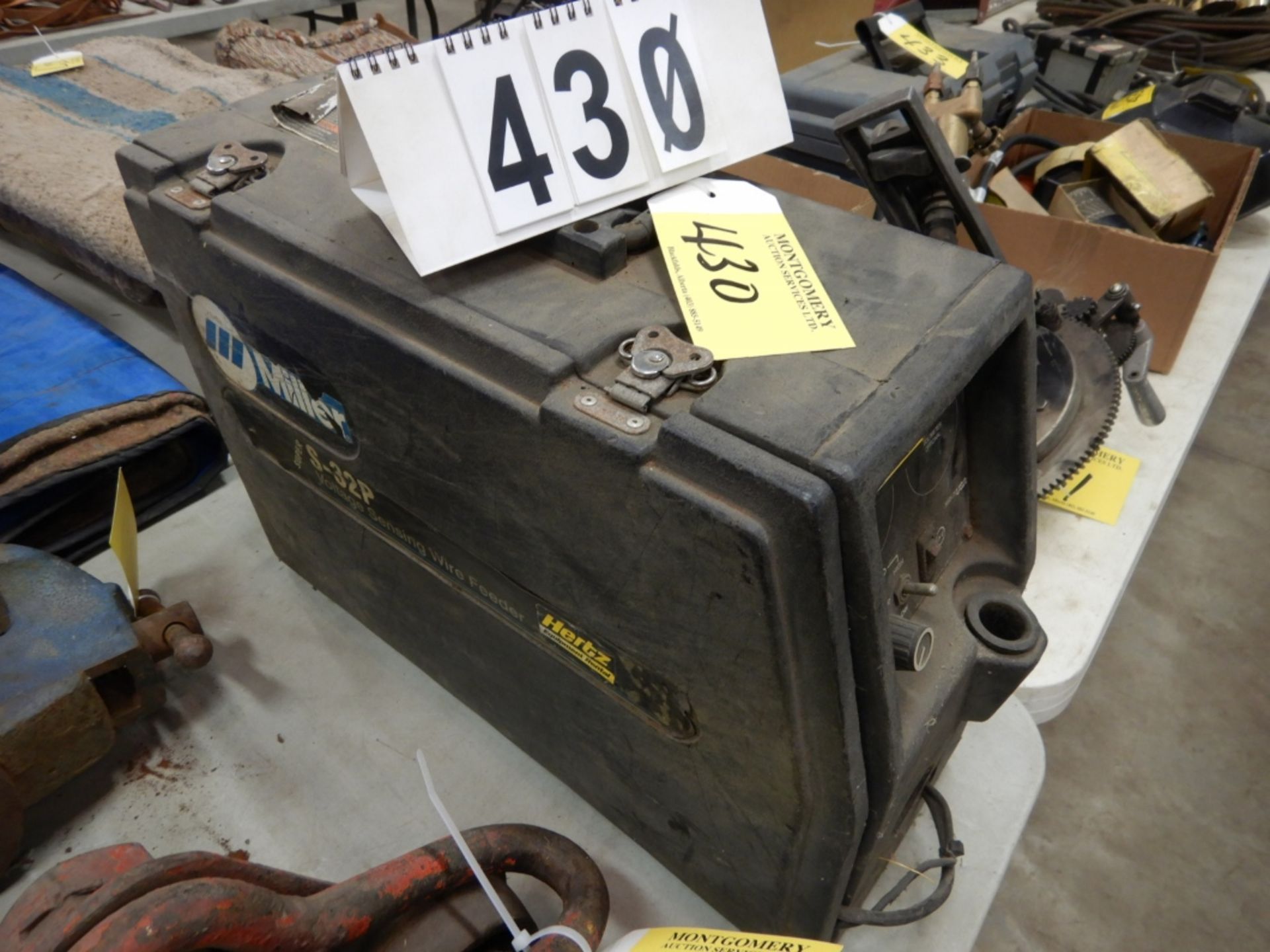 MILLER S-32P VOLTAGE SENSING WIRE FEEDER SUITCASE WELDER - Image 2 of 2