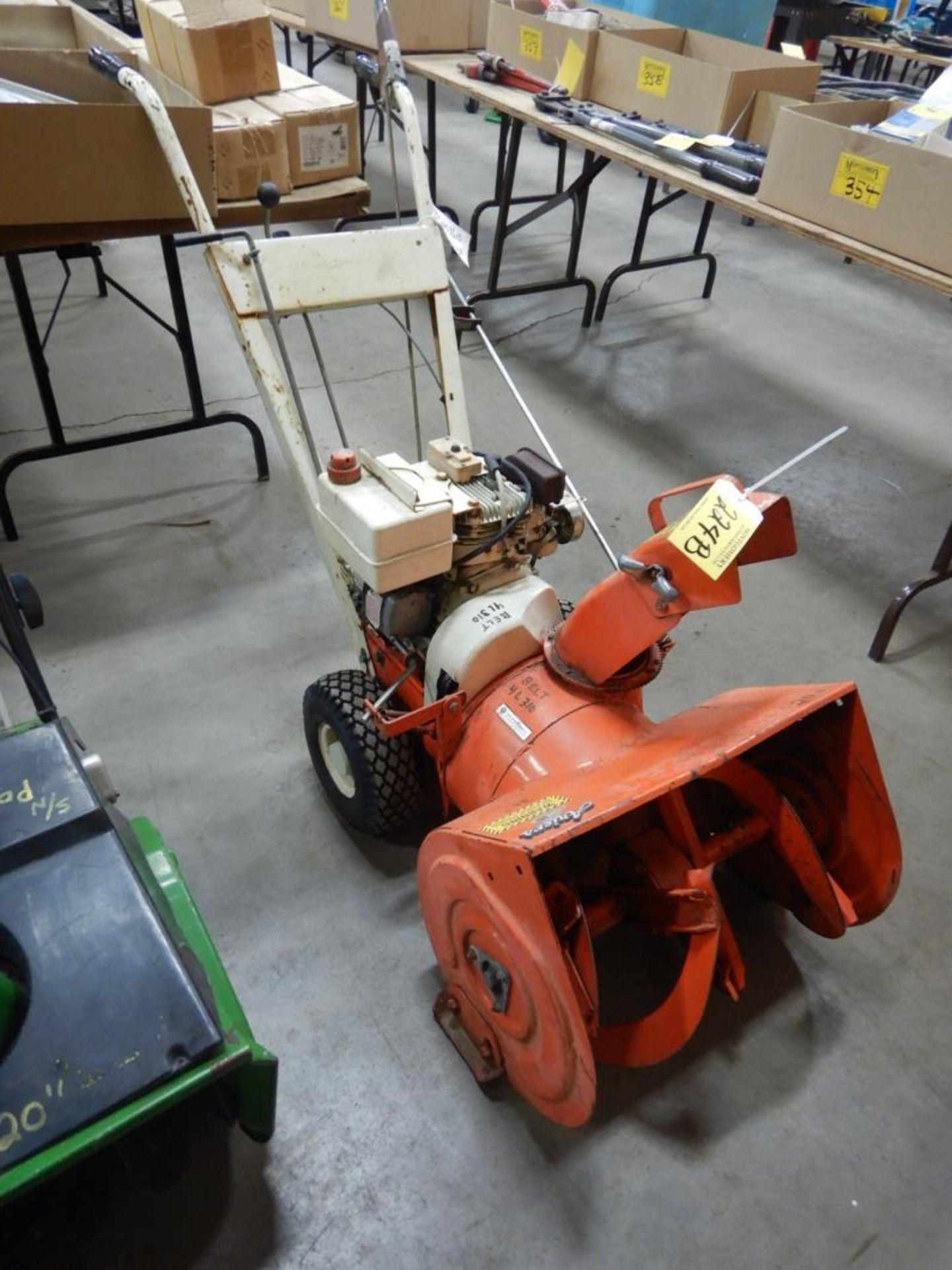 ARIENS 20" SNOW BLOWER W/ELECTRIC START S/N 001610922030