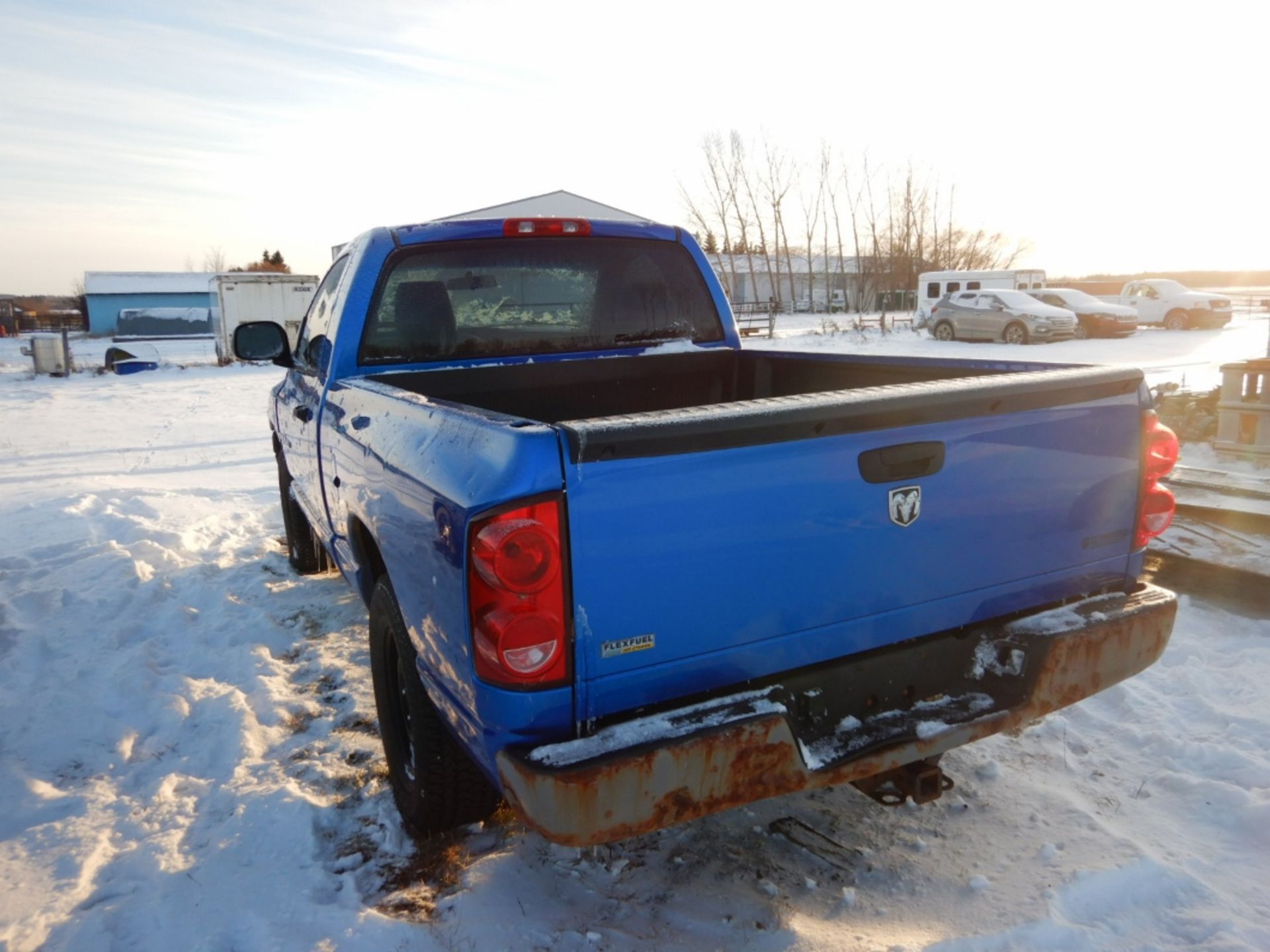 2007 DODGE RAM 1500 PICKUP TRUCK W/RC, SB, FLEX FUEL, MAGNUM 4.7L V8 AUTOMATIC - Image 3 of 8