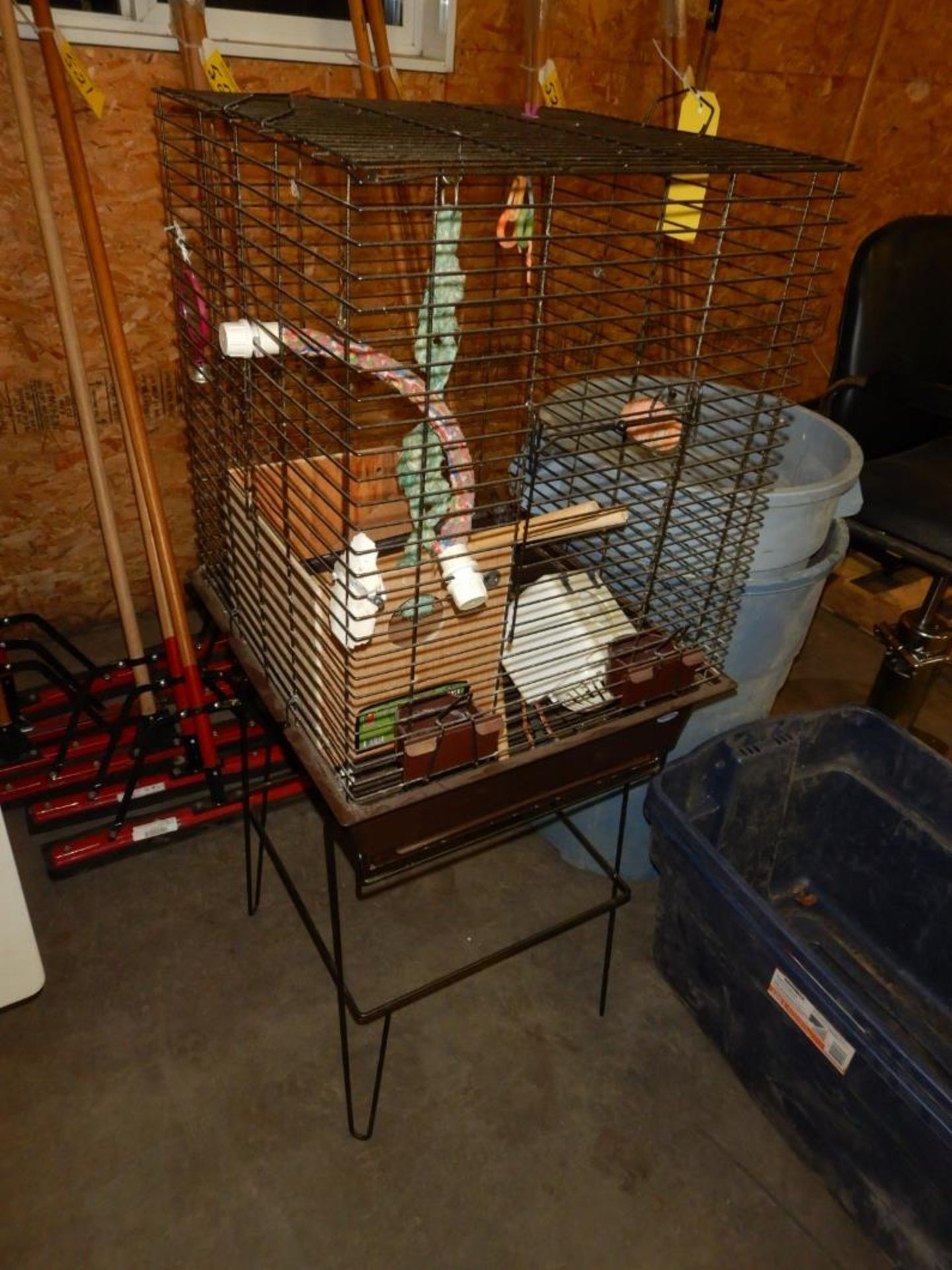 BIRD CAGE & STAND