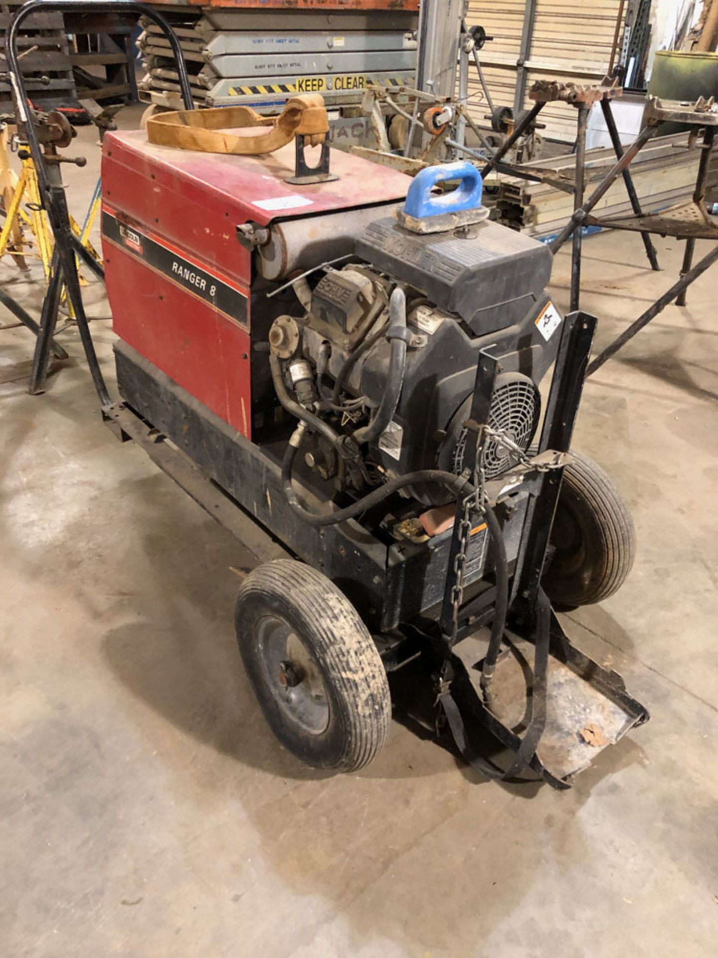 Welder, Lincoln Ranger 8 Gas Powered