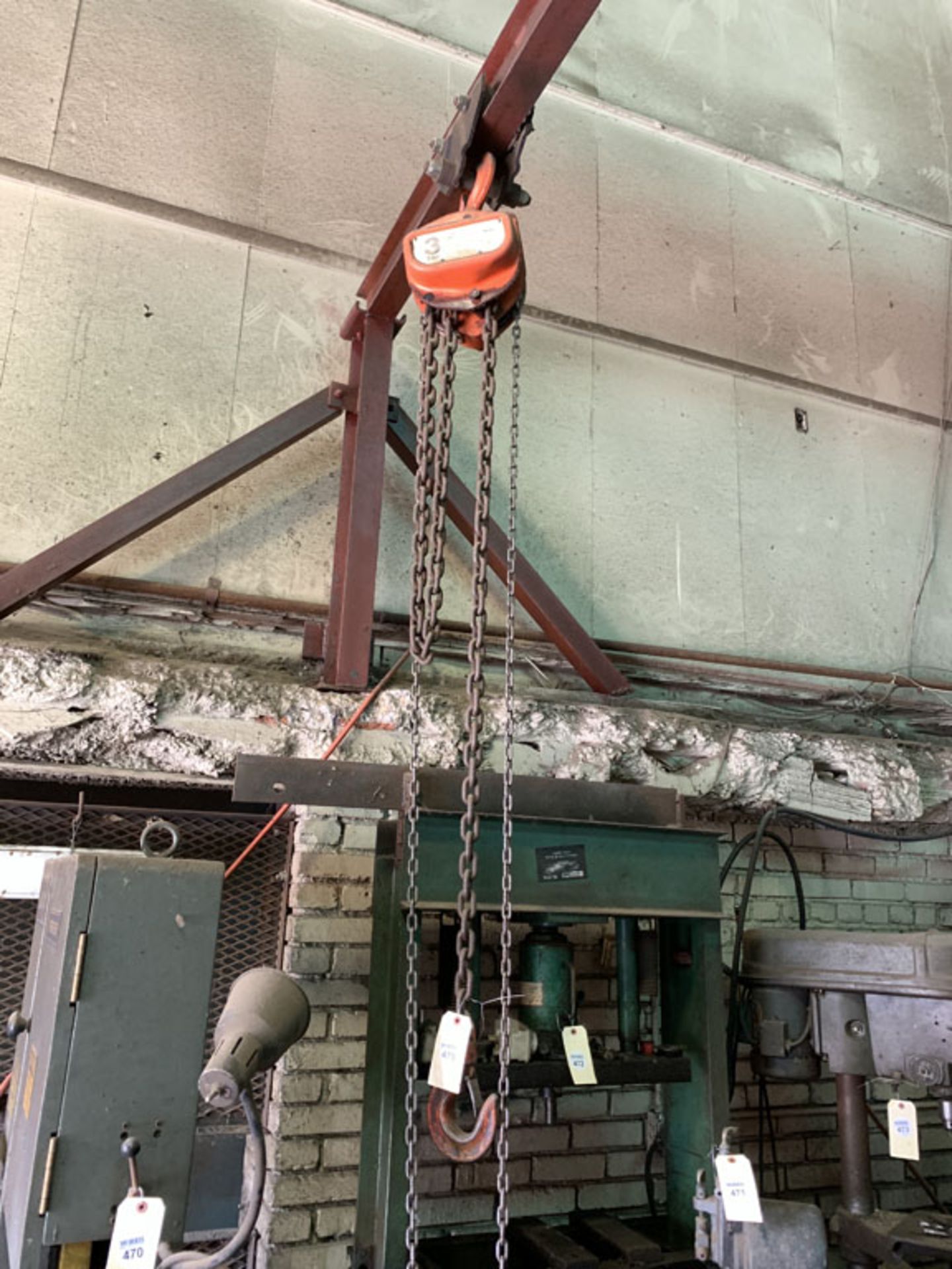 Chain Hoist, 3 Ton, Lynx LHH-3A