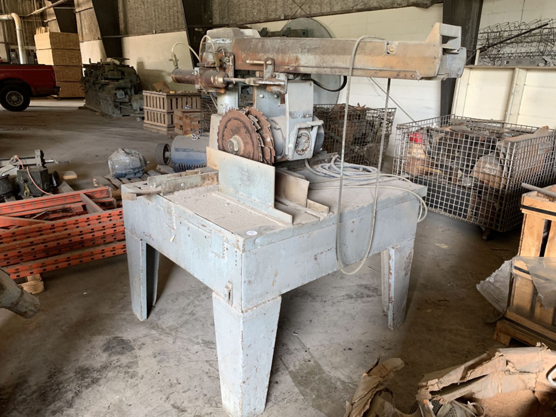 Saw, Radial Arm (3 phase) with blades