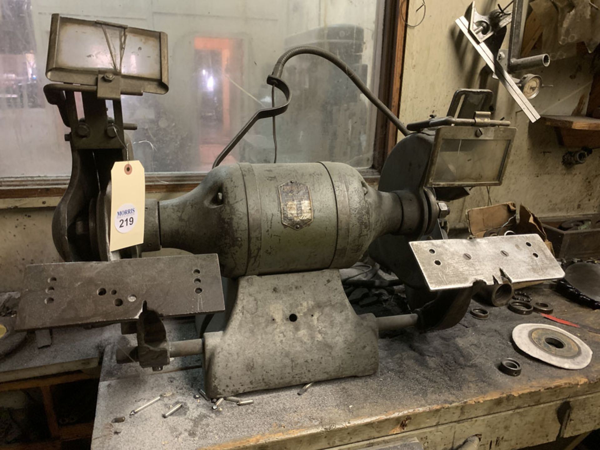 Bench Grinder, Stanley Model 610G, 3 phase