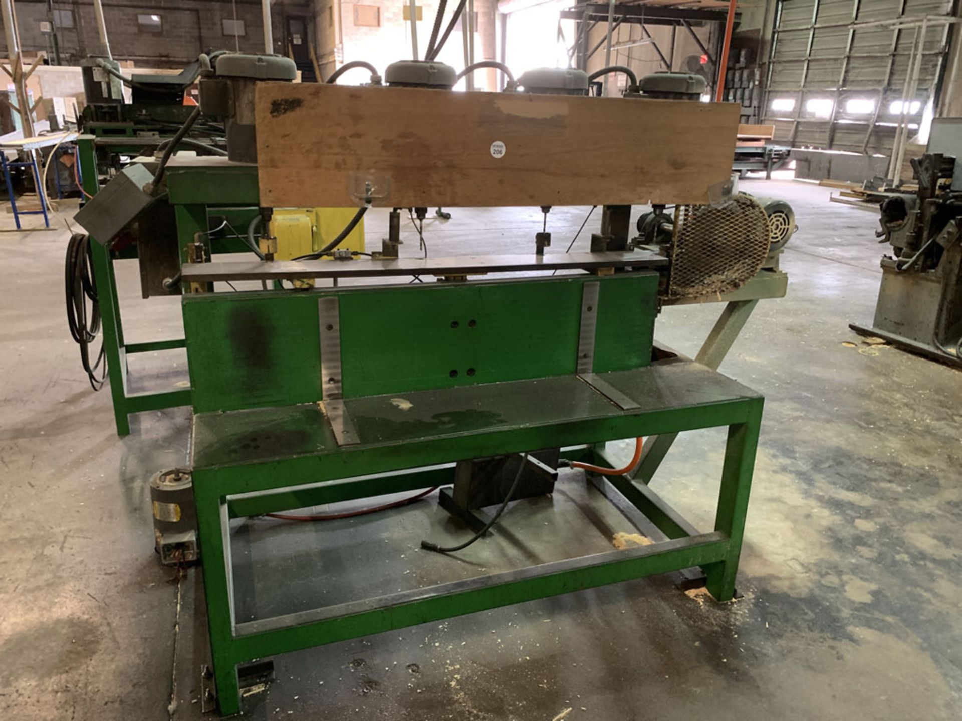 Drilling Machine, Custom Built 4-head