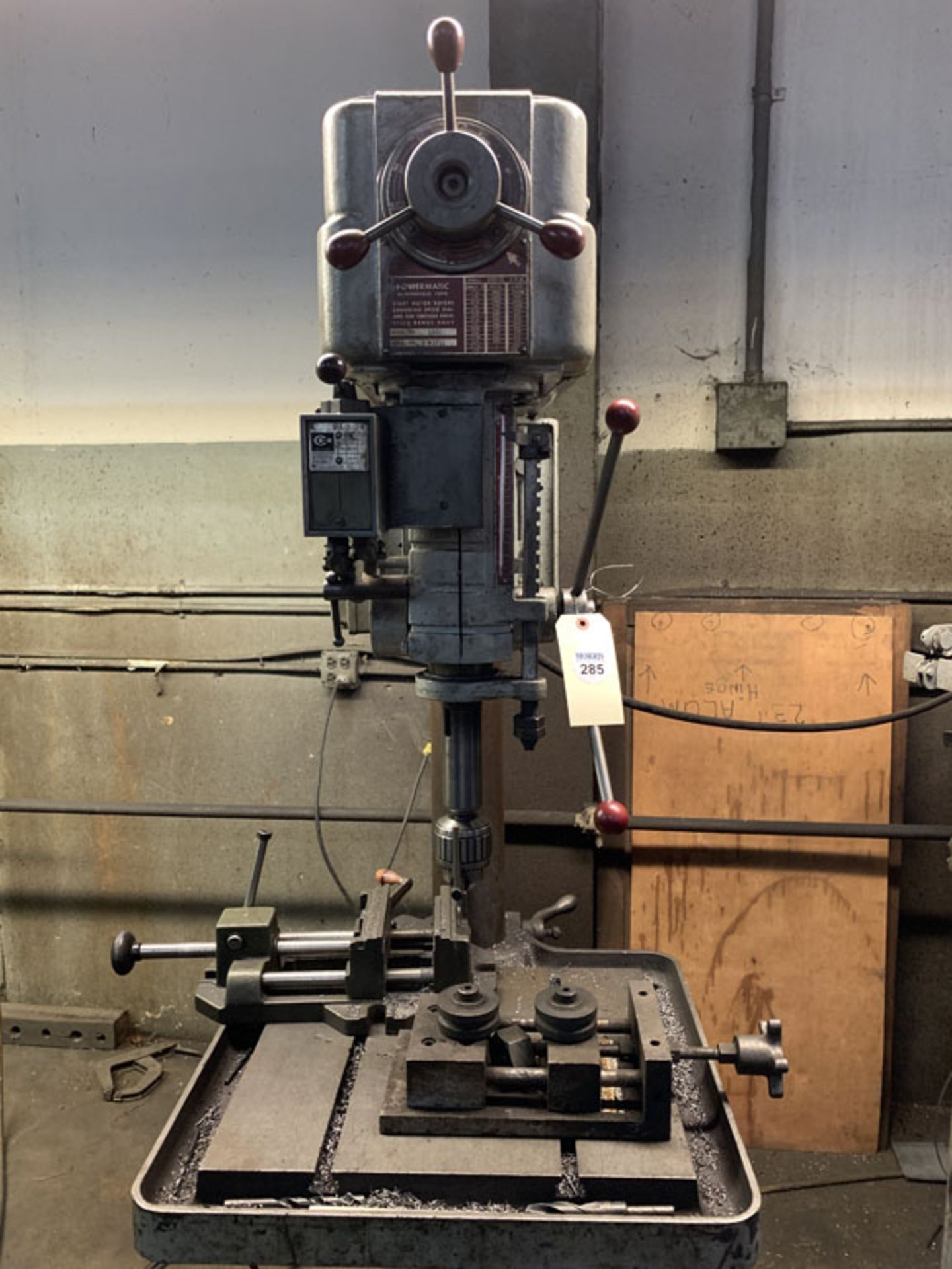 Drill Press, Powermatic Model 1200 SN 67-3711 - Image 4 of 4