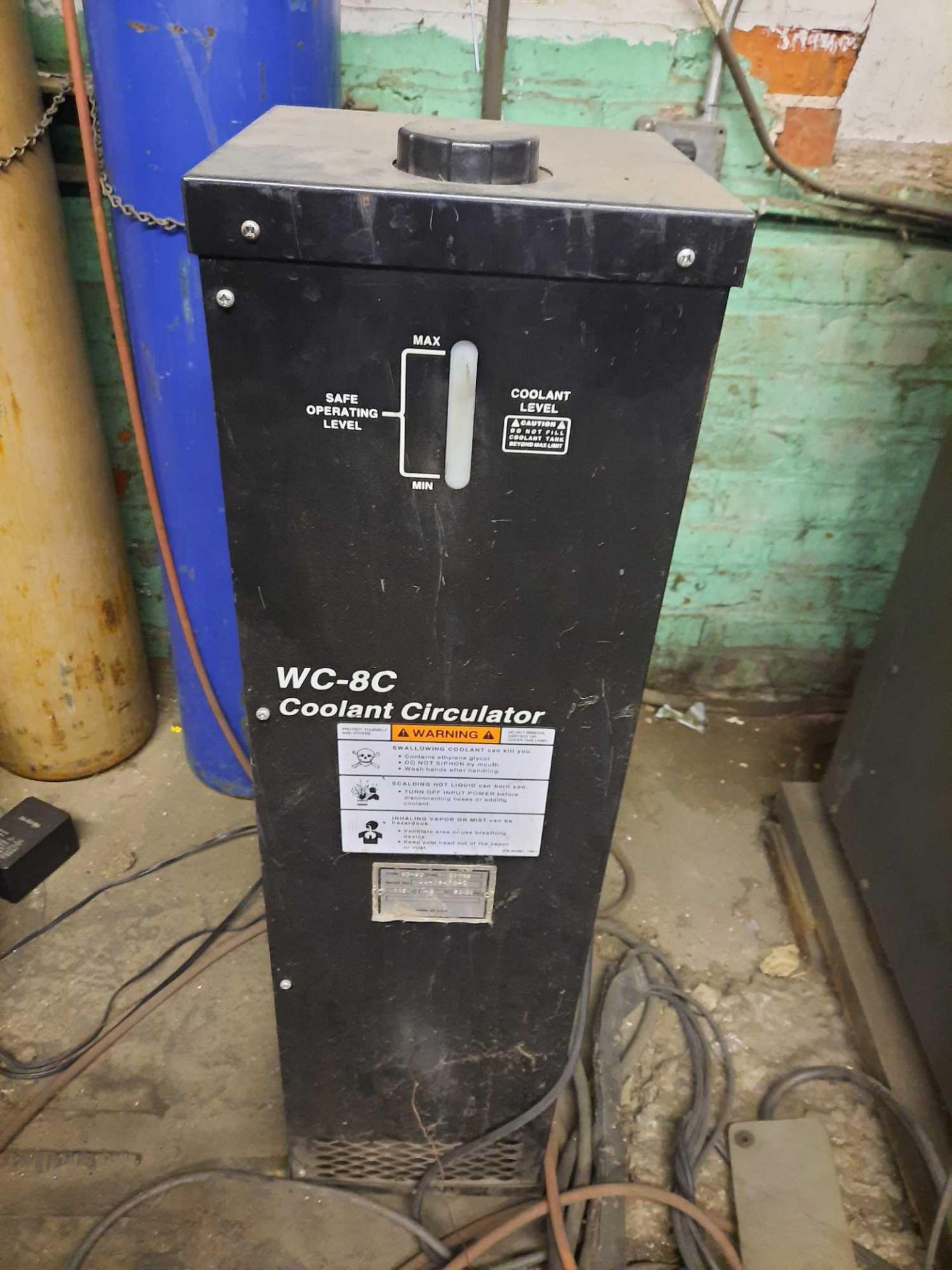 Lincoln Arc Welder W/ WC-8C Coolant Circulator - Bild 5 aus 7