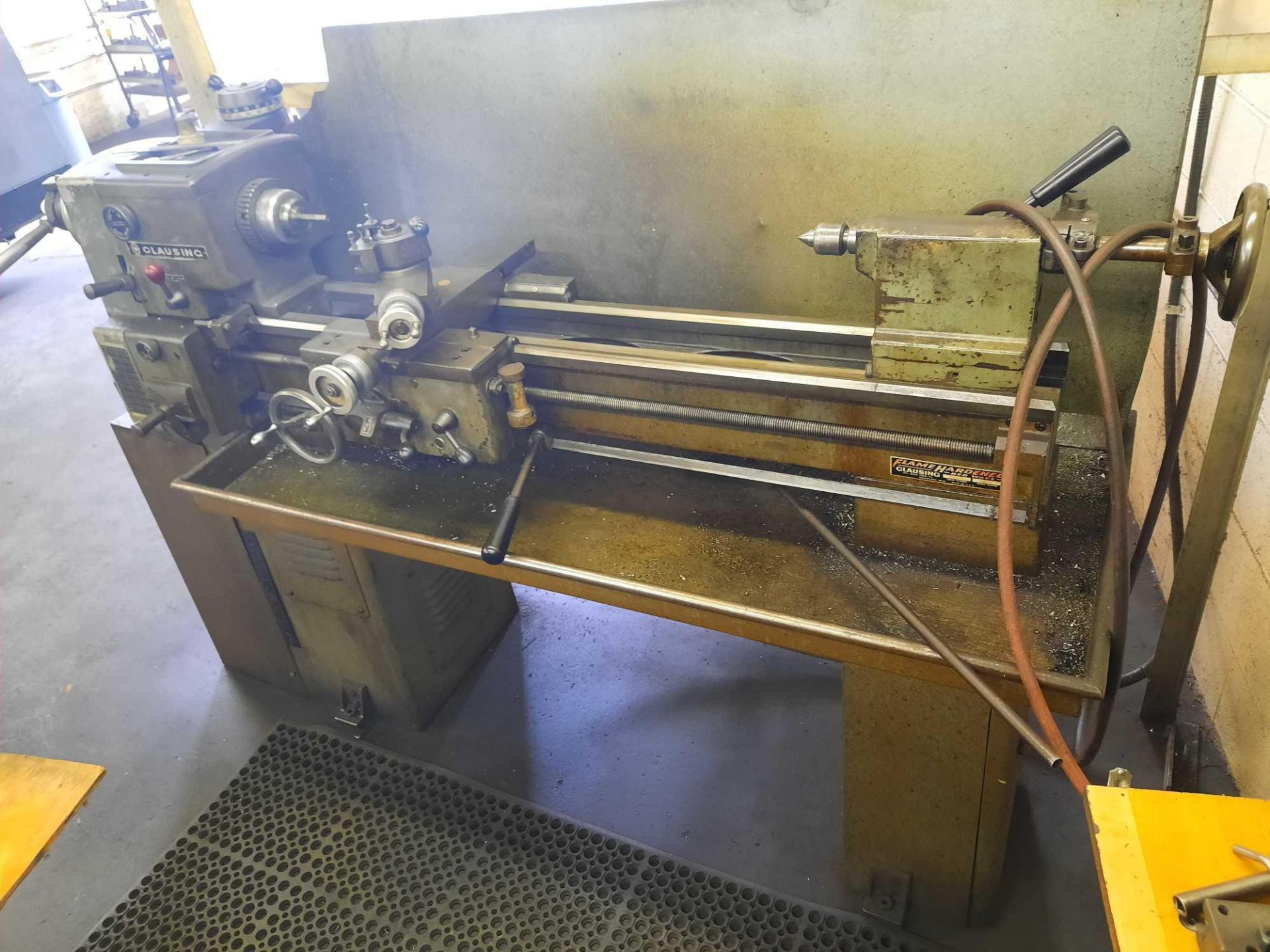 Flame Hardened Bed Ways Clausing Lathe - Bild 2 aus 14