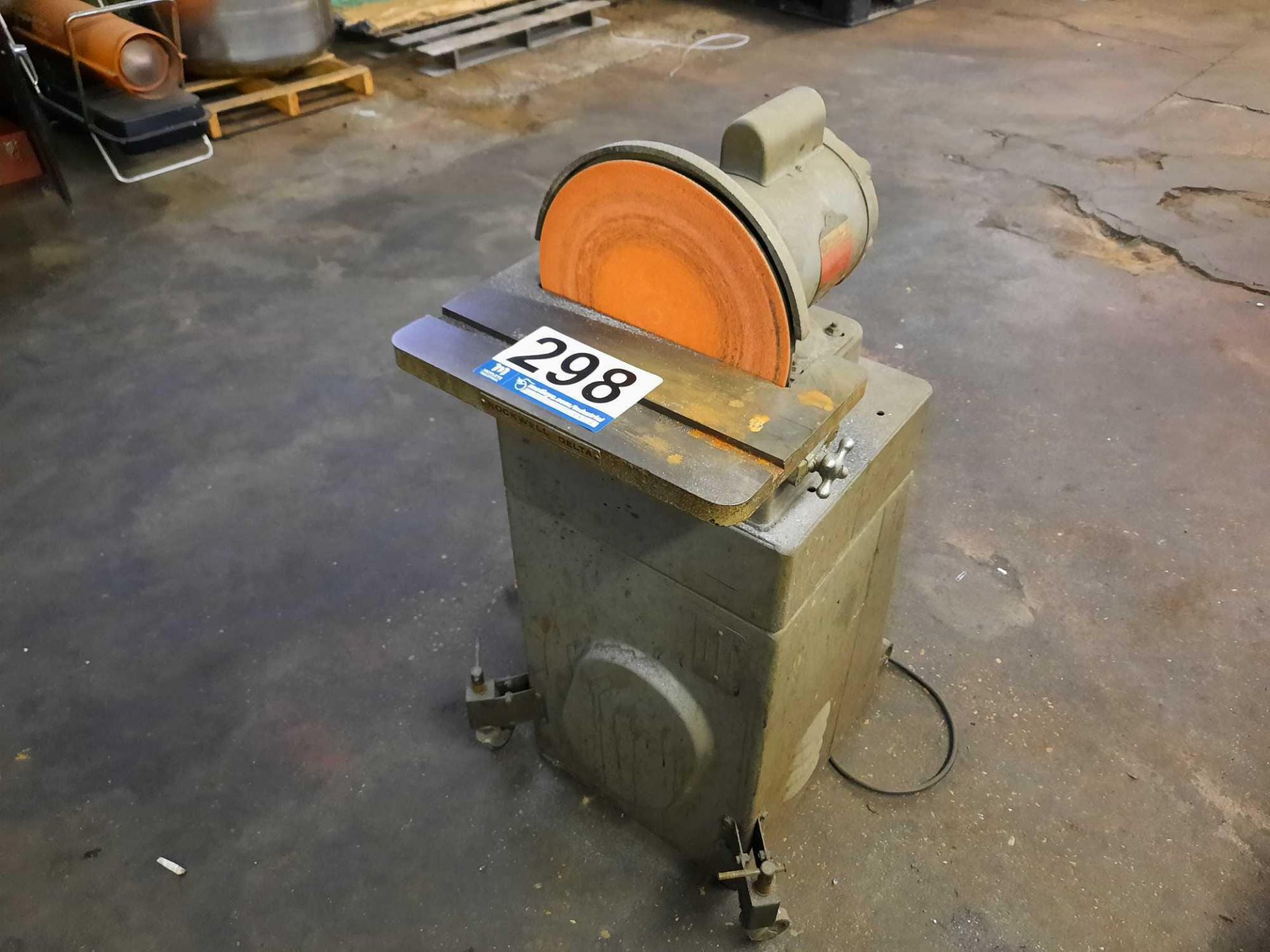 Rockwell Free Standind Flat Disk Sander