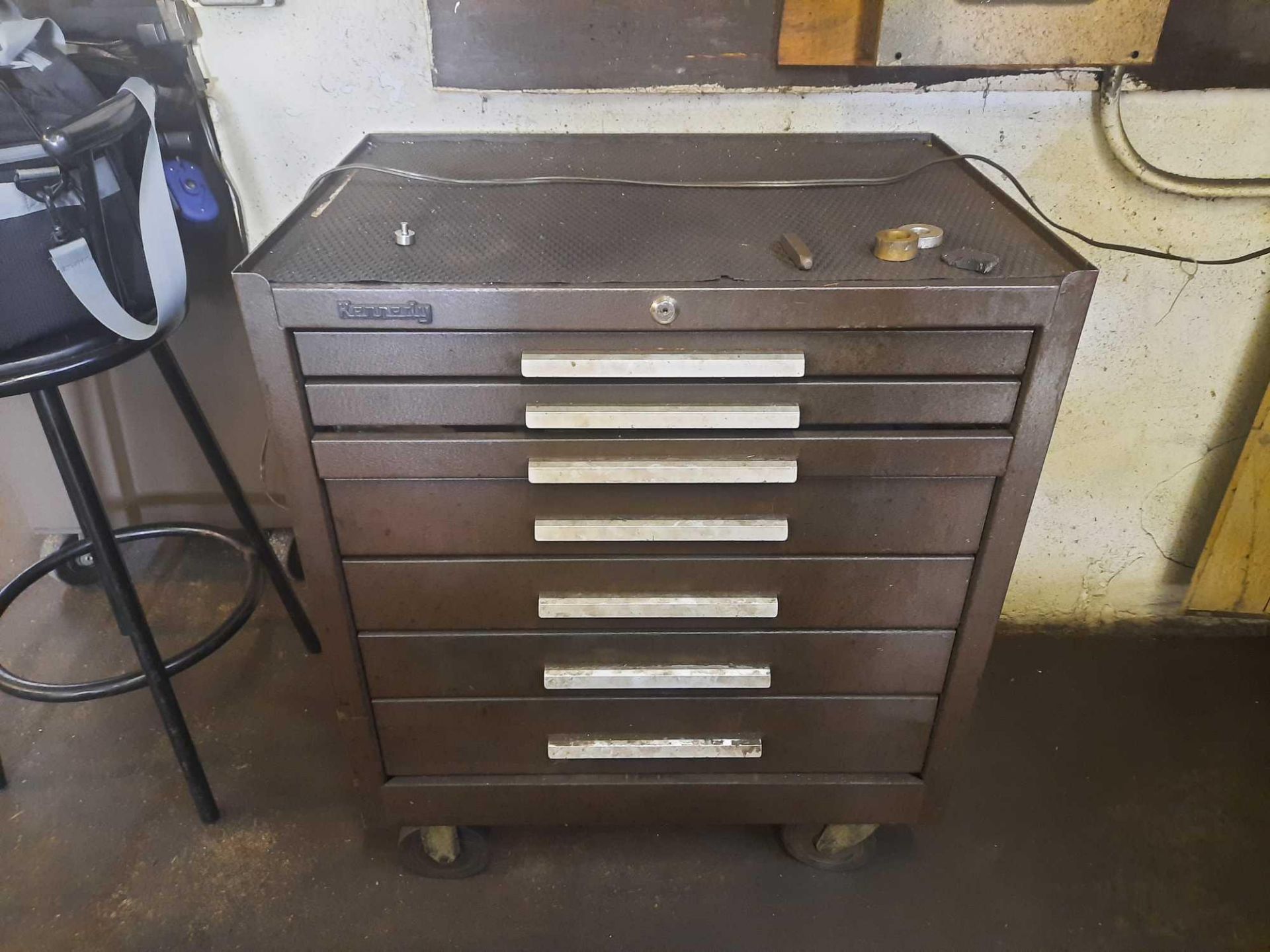 Tool Cabinet W/ Cutting Bits