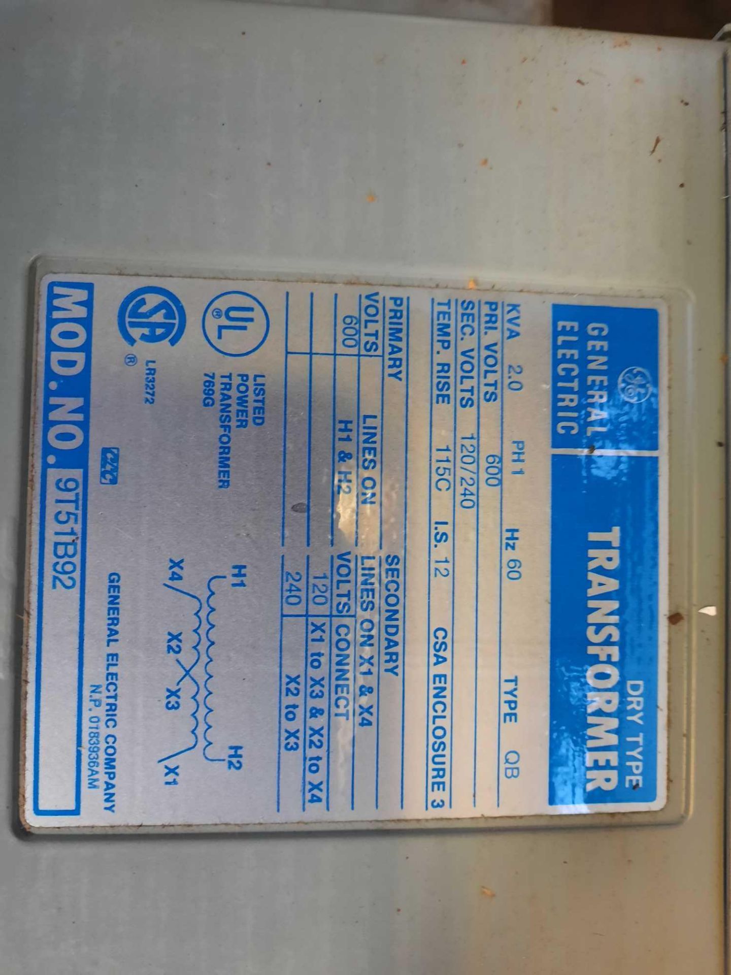 General Electric / Acme Dry Type Transformers - Bild 3 aus 4