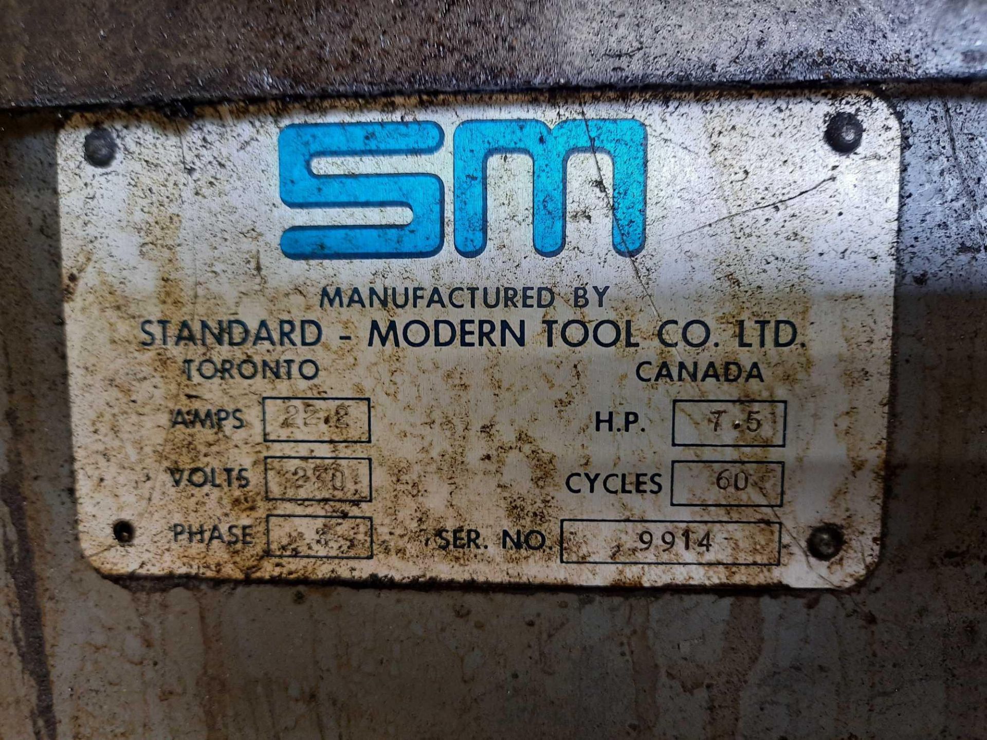 Standard Modern Lathe 16-60 - Image 10 of 18