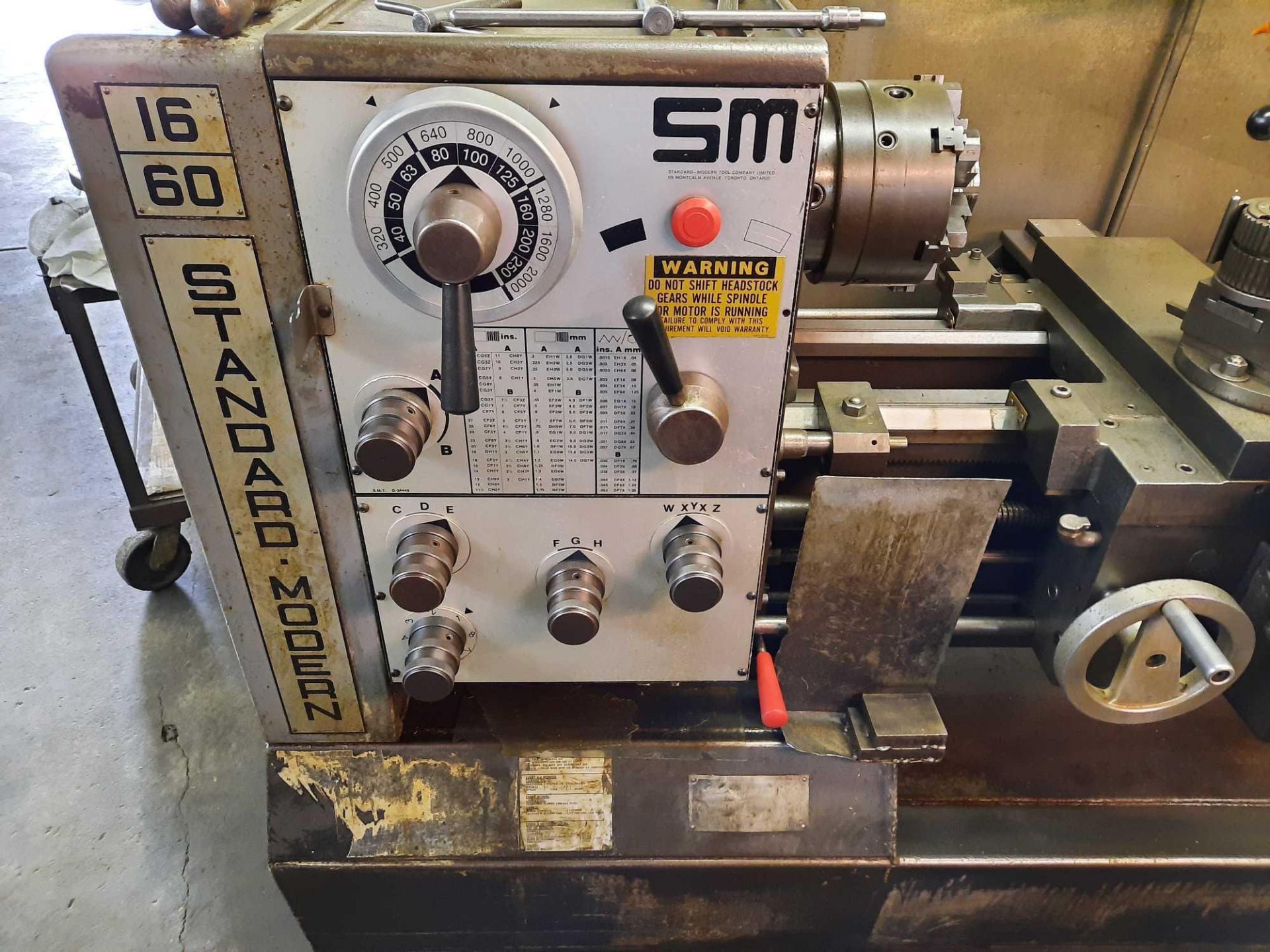 Standard Modern Lathe 16-60 - Image 2 of 18