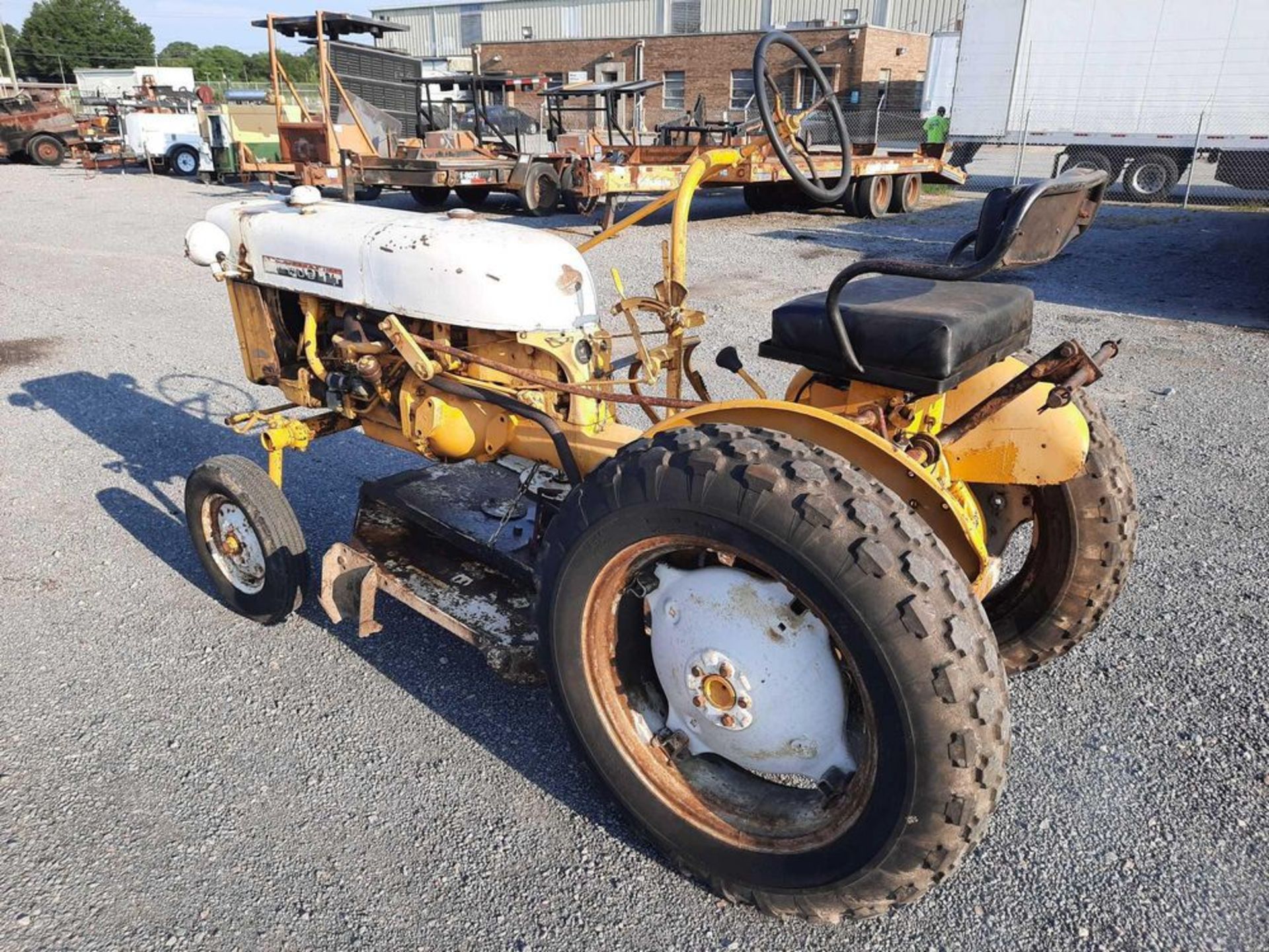 **BID ASSURE** INTERNATIONAL CUB FARM TRACTOR W/ MOWER DECK ATTACHMENT - Image 3 of 12