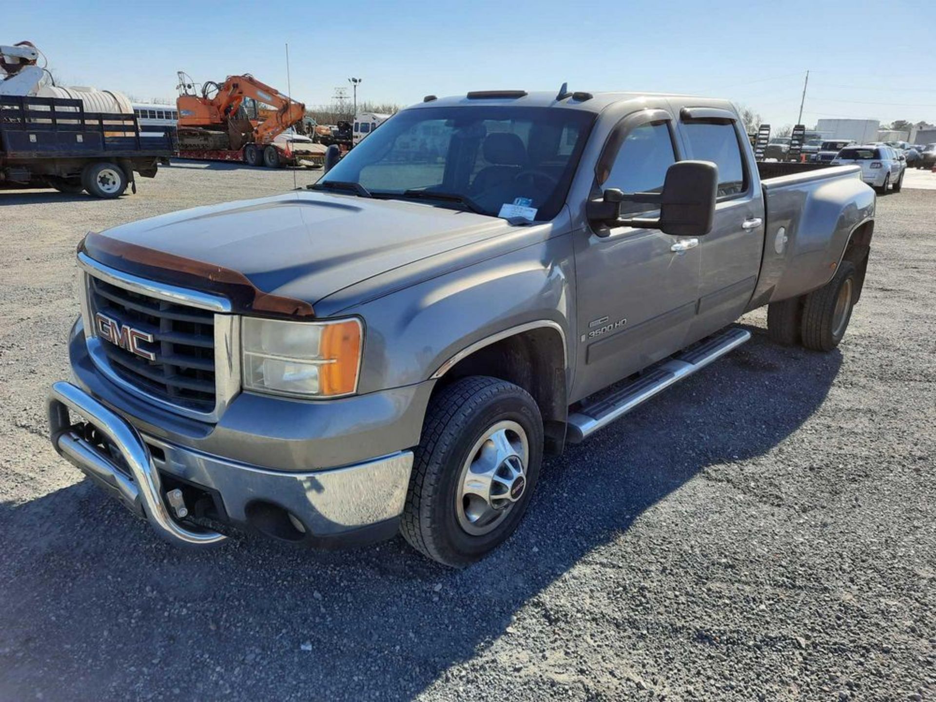 2008 GMC SIERRA 3500HD 4x4 CREW CAB DUALLY TRUCK