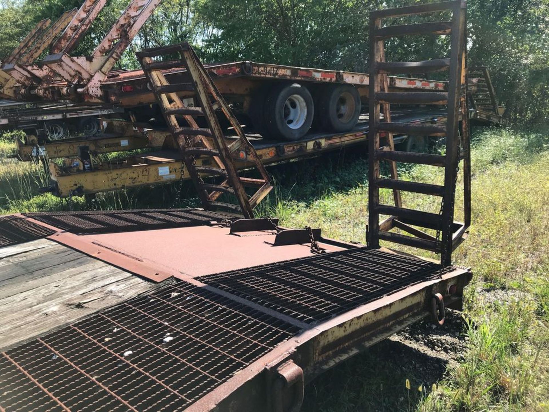 1995 CROSLEY 10 TON T/A EQUIPMENT TRAILER (CSX Unit# ET9516) - Image 6 of 13