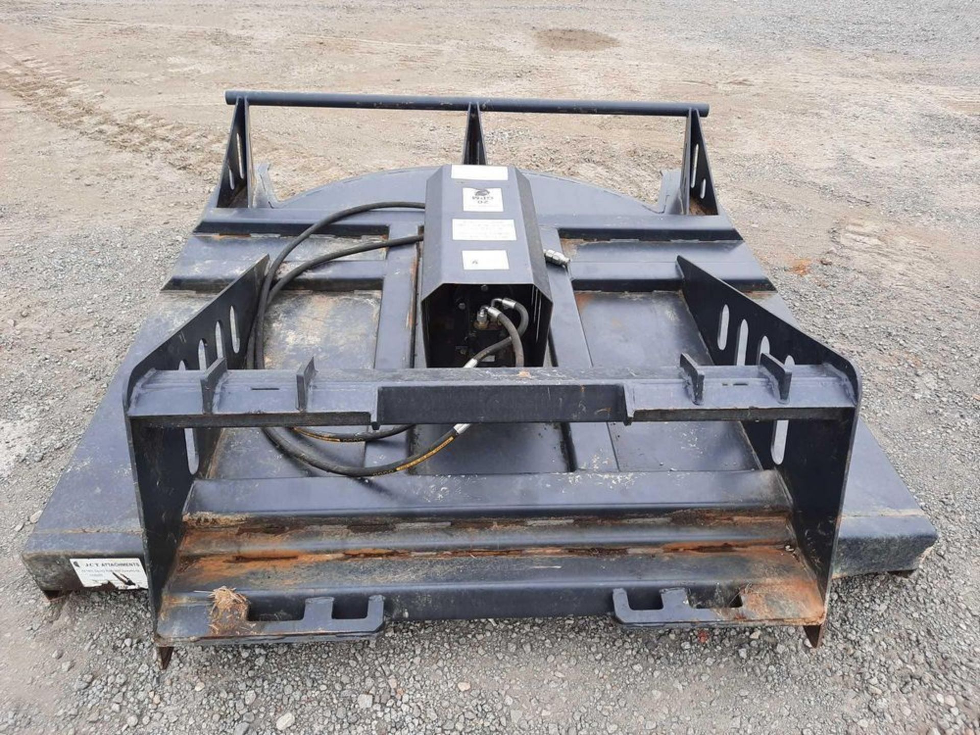 72" JCT HYDRAULIC ROTARY CUTTER ATTACHMENT FOR SKID STEER - Image 4 of 4