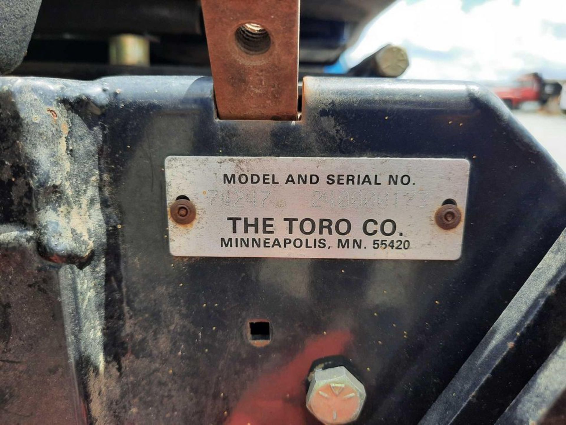 TORO Z MASTER ZERO TURN MOWER (INOP) - Image 7 of 13