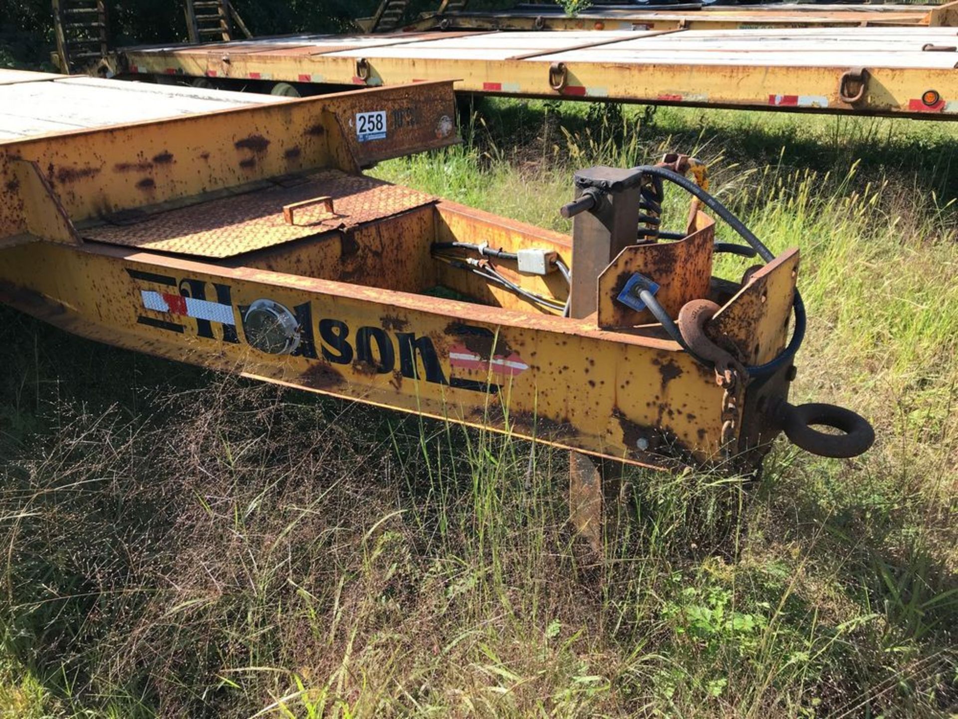 1992 HUDSON HTD 10 TON T/A EQUIPMENT TRAILER (CSX Unit# ET9225) - Image 11 of 14