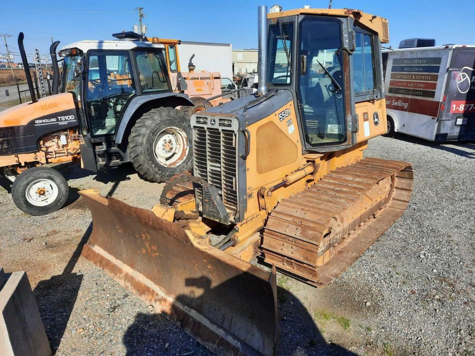 2005 JOHN DEERE 550J CRAWLER DOZER - Image 4 of 16