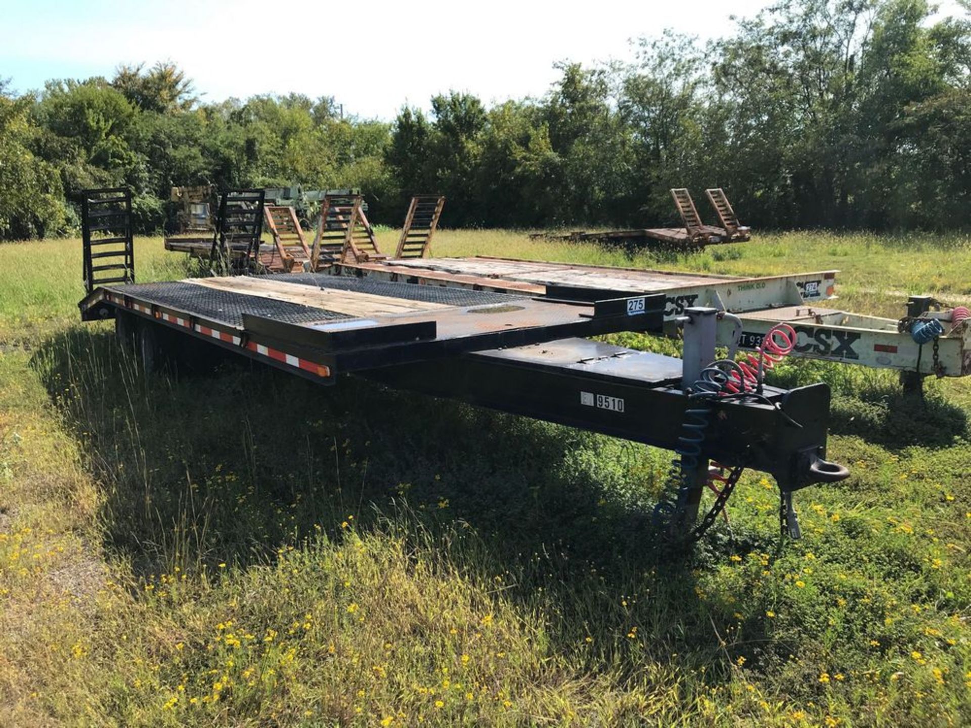 1995 CROSLEY T/A EQUIPMENT TRAILER (CSX Unit# ET9510) - Image 6 of 16