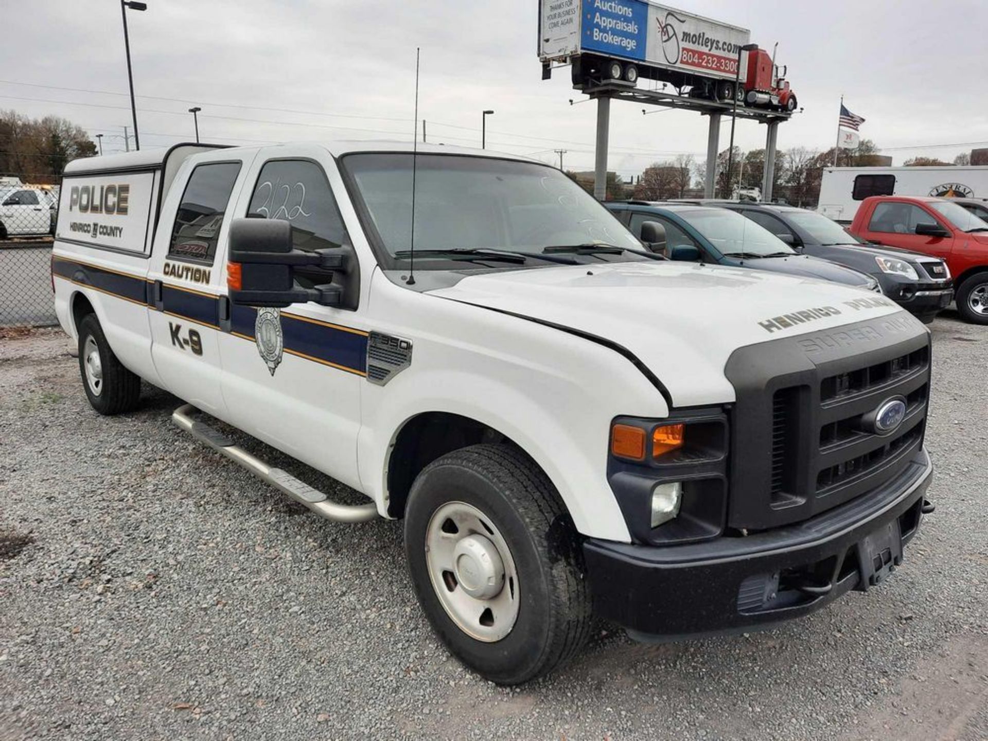 2009 FORD F350 XL SUPER DUTY K9 TRUCK(HC UNIT: HC-2102-031) - Image 4 of 21