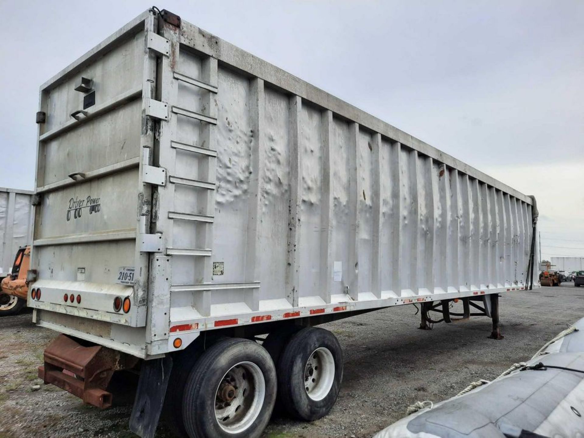 1997 JJ 45' OPEN TOP ALUMINUM TRASH TRAILER - Image 4 of 11