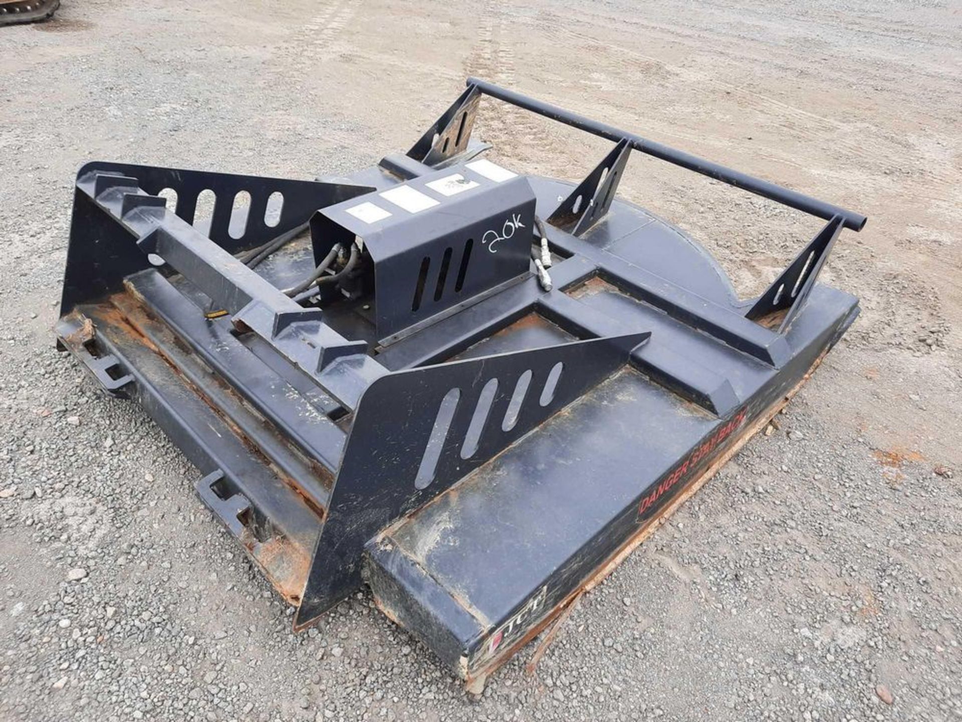 72" JCT HYDRAULIC ROTARY CUTTER ATTACHMENT FOR SKID STEER - Image 2 of 4