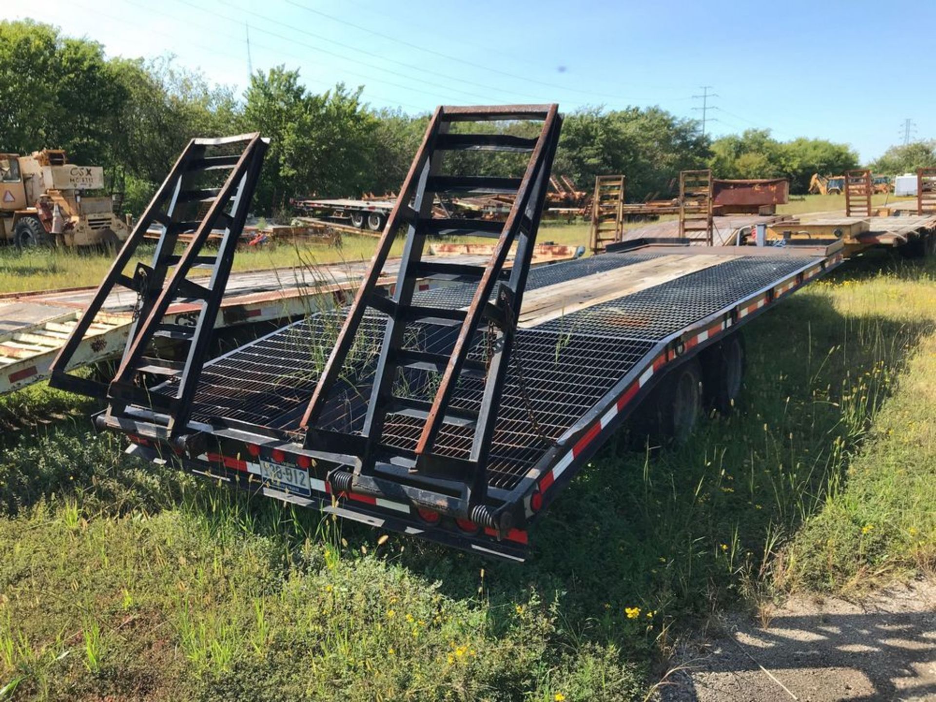 1995 CROSLEY T/A EQUIPMENT TRAILER (CSX Unit# ET9510) - Image 13 of 16