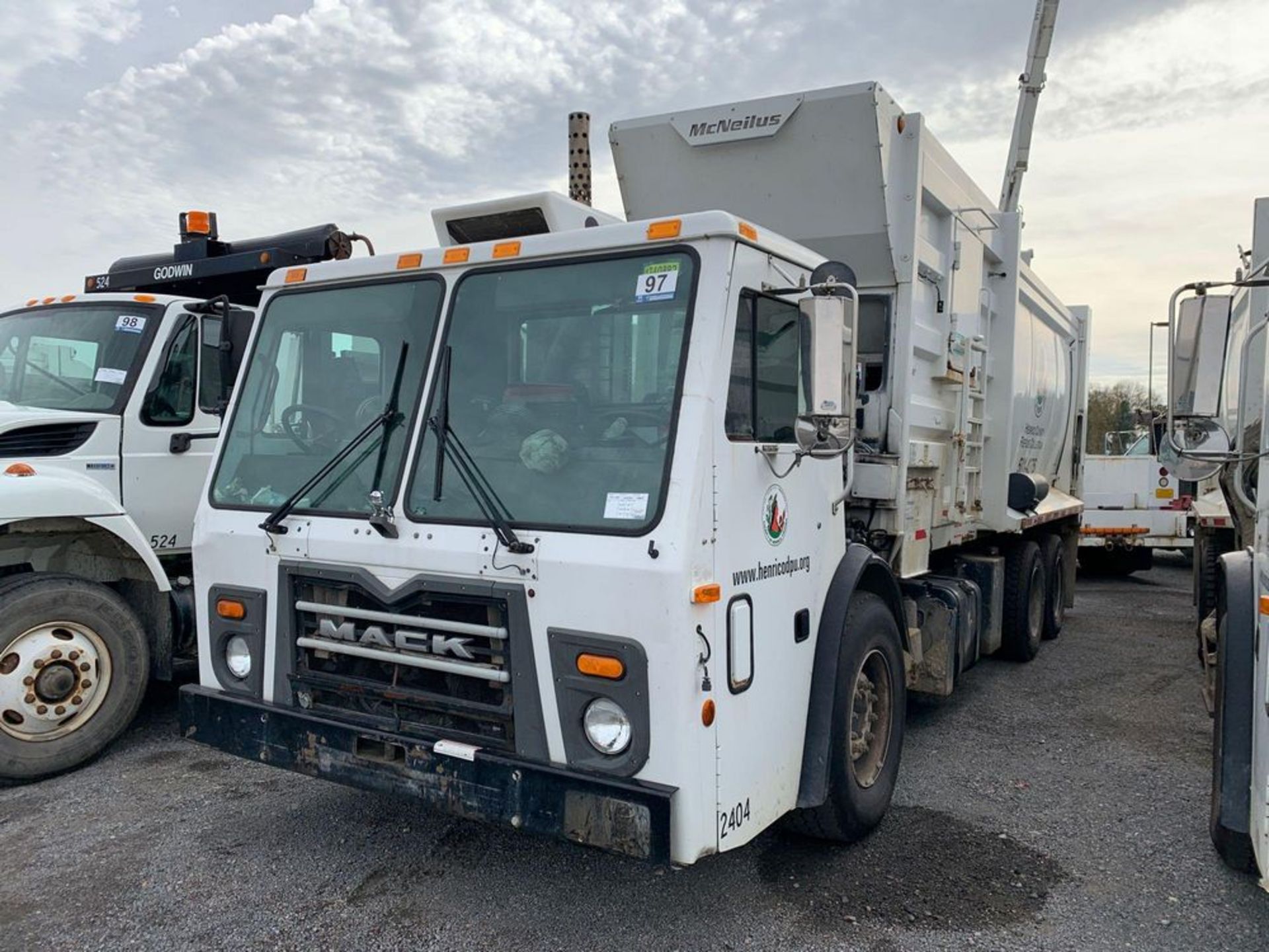 2012 MACK LE600 REFUSE PACKER TRASH TRUCK (HC UNIT: HC-2102-019)