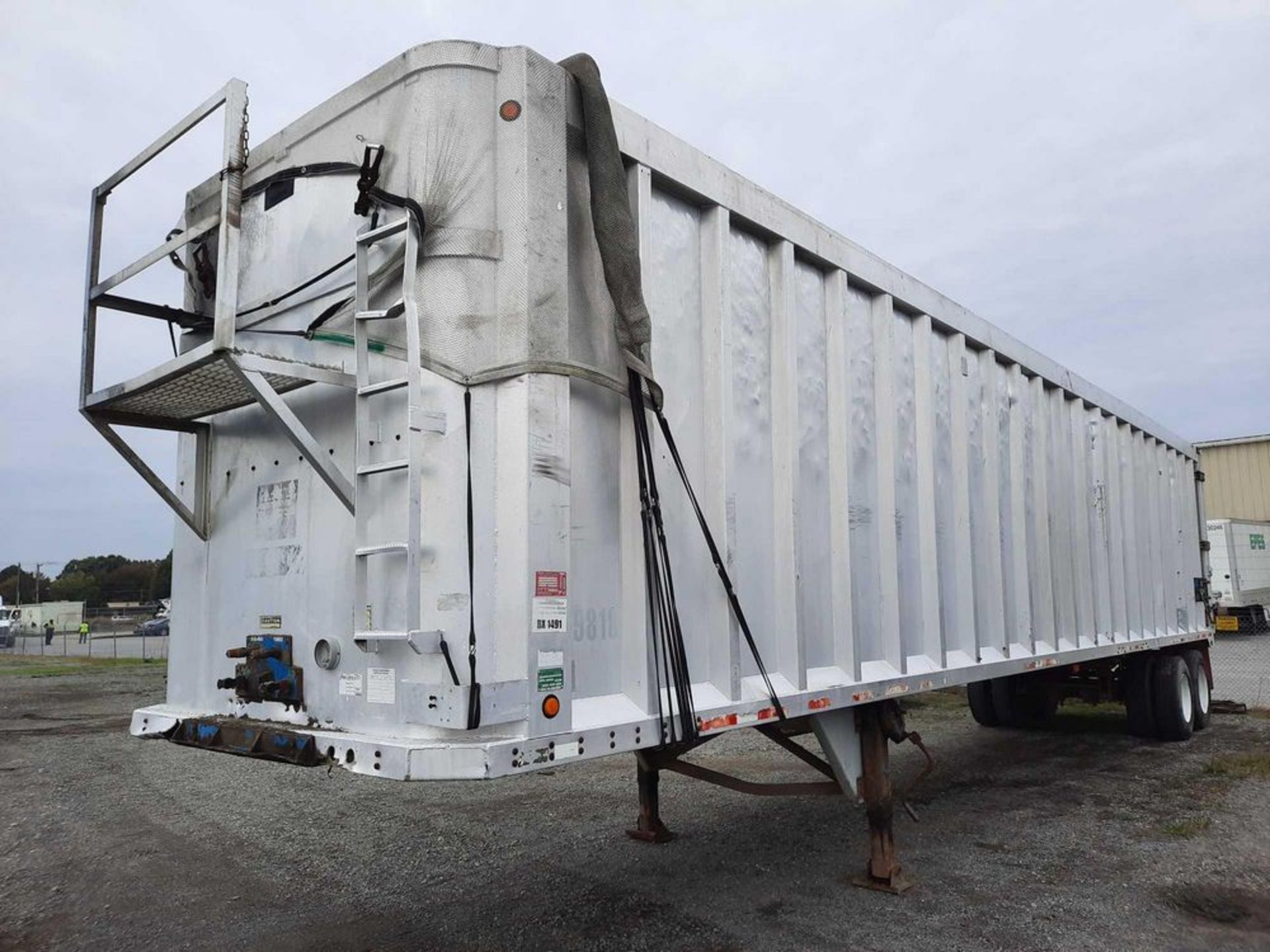 1997 JJ 45' OPEN TOP ALUMINUM TRASH TRAILER