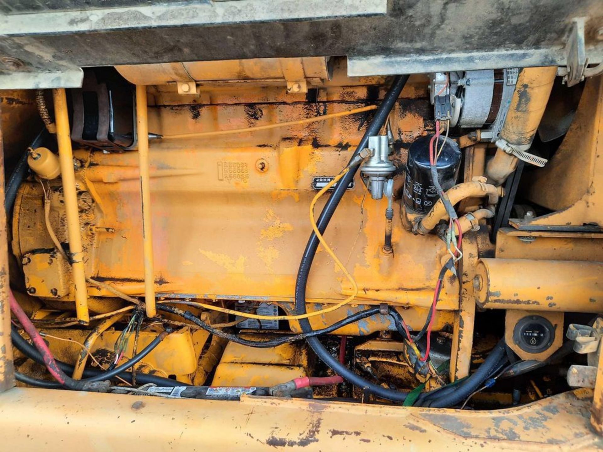 1984 JOHN DEERE 570A MOTOR GRADER - Image 10 of 18