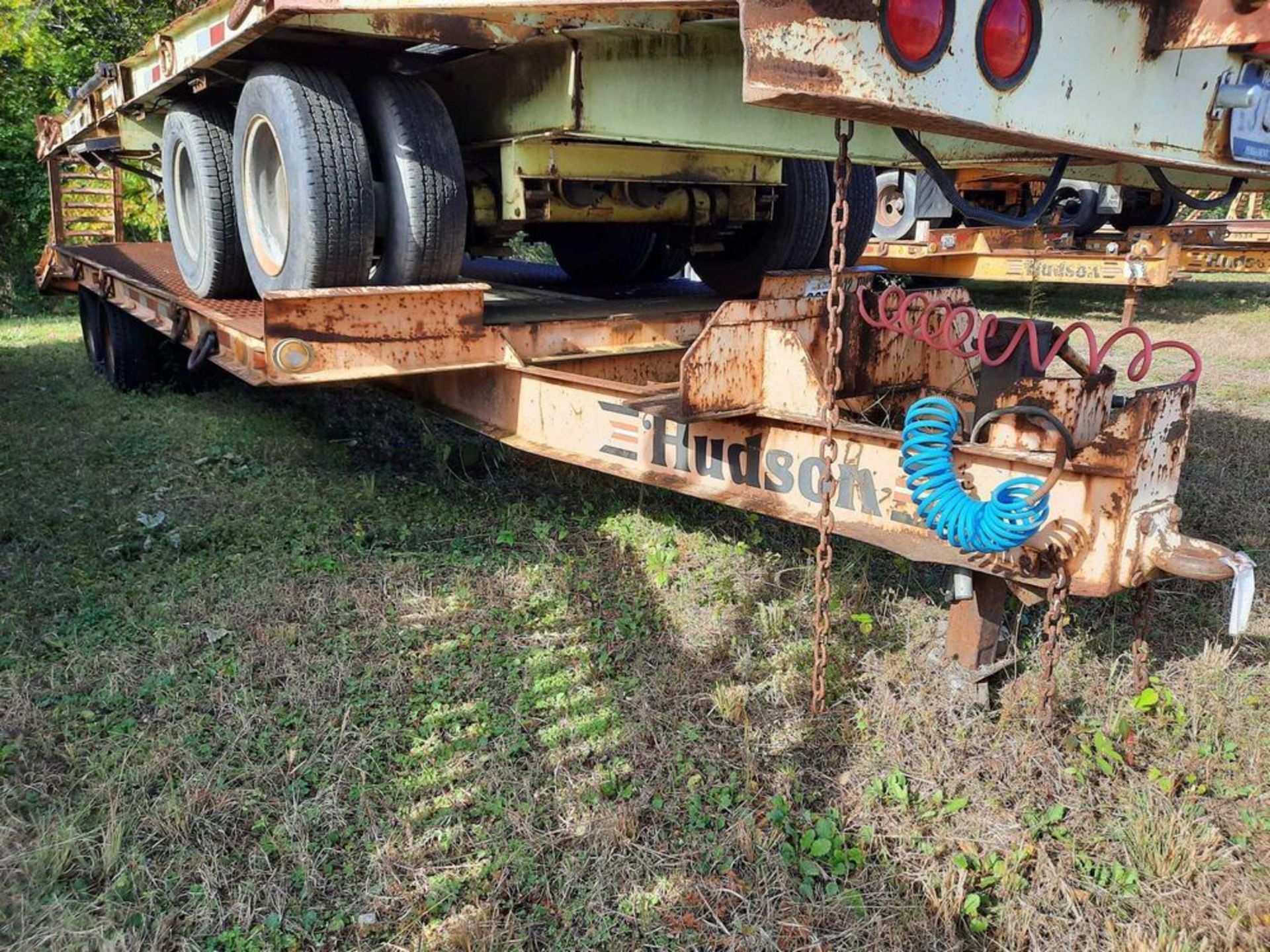 1994 HUDSON HTD 12 TON T/A EQUIPMENT TRAILER (CSX Unit# ET9406) - Image 2 of 8